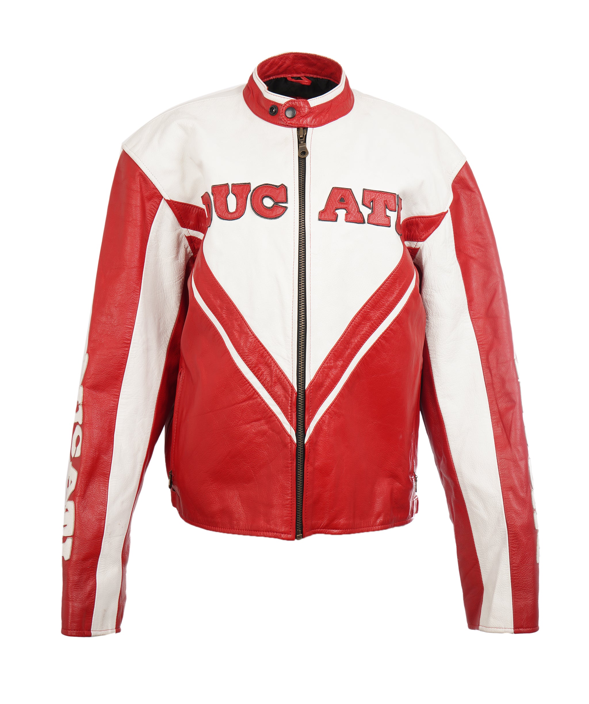Ducati Red Leather Racing Jacket  ALC4331