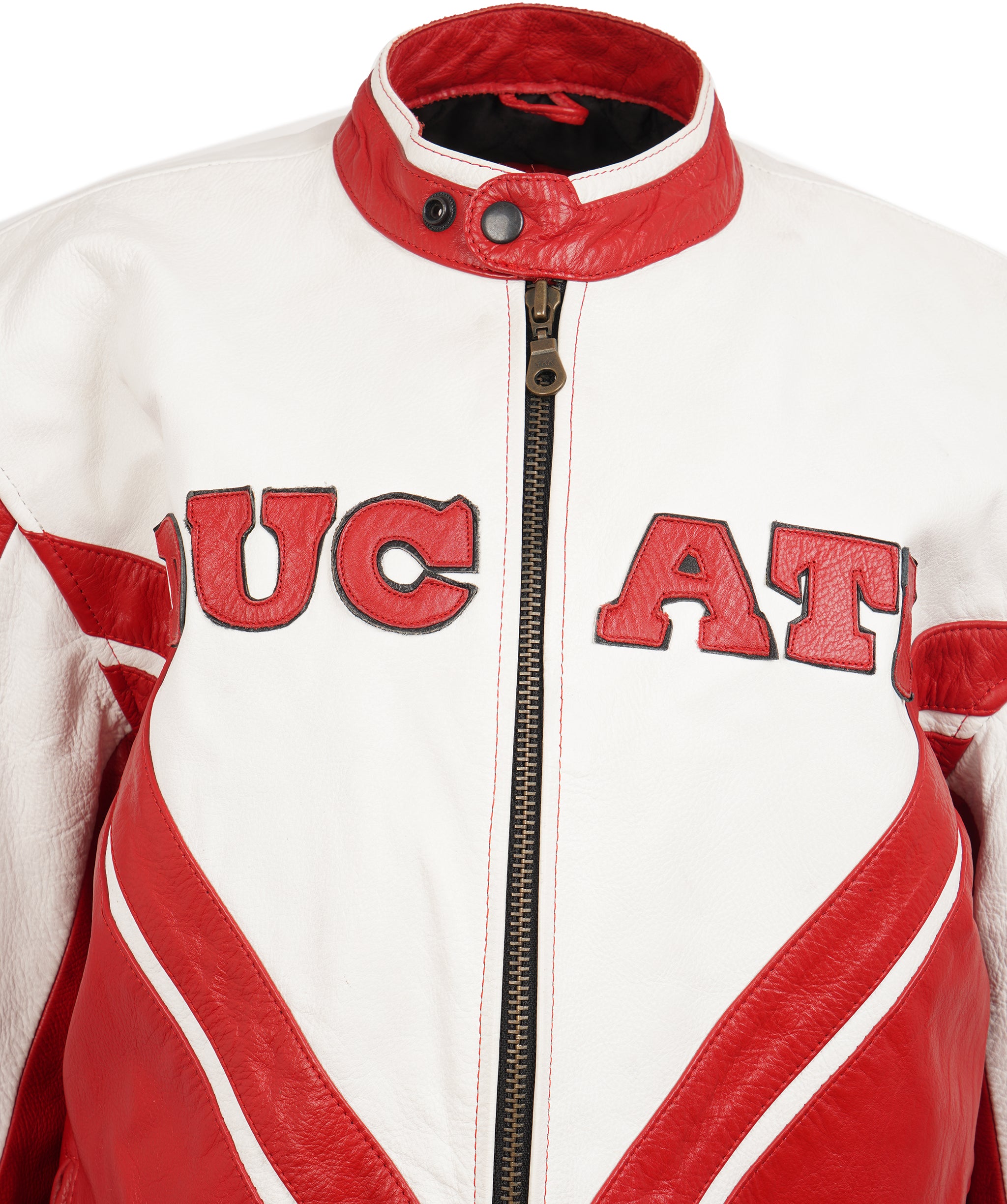 Ducati Red Leather Racing Jacket  ALC4331