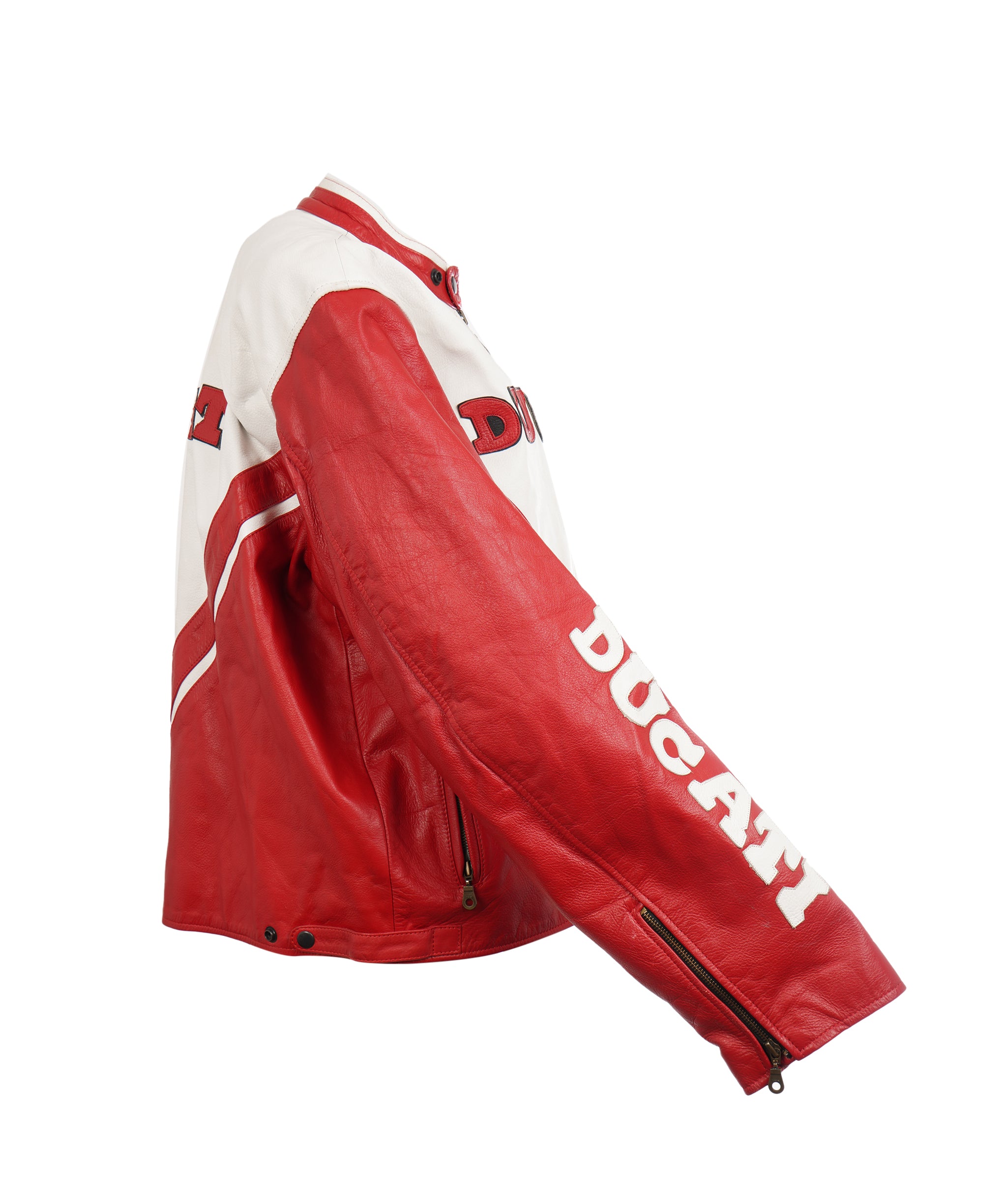 Ducati Red Leather Racing Jacket  ALC4331