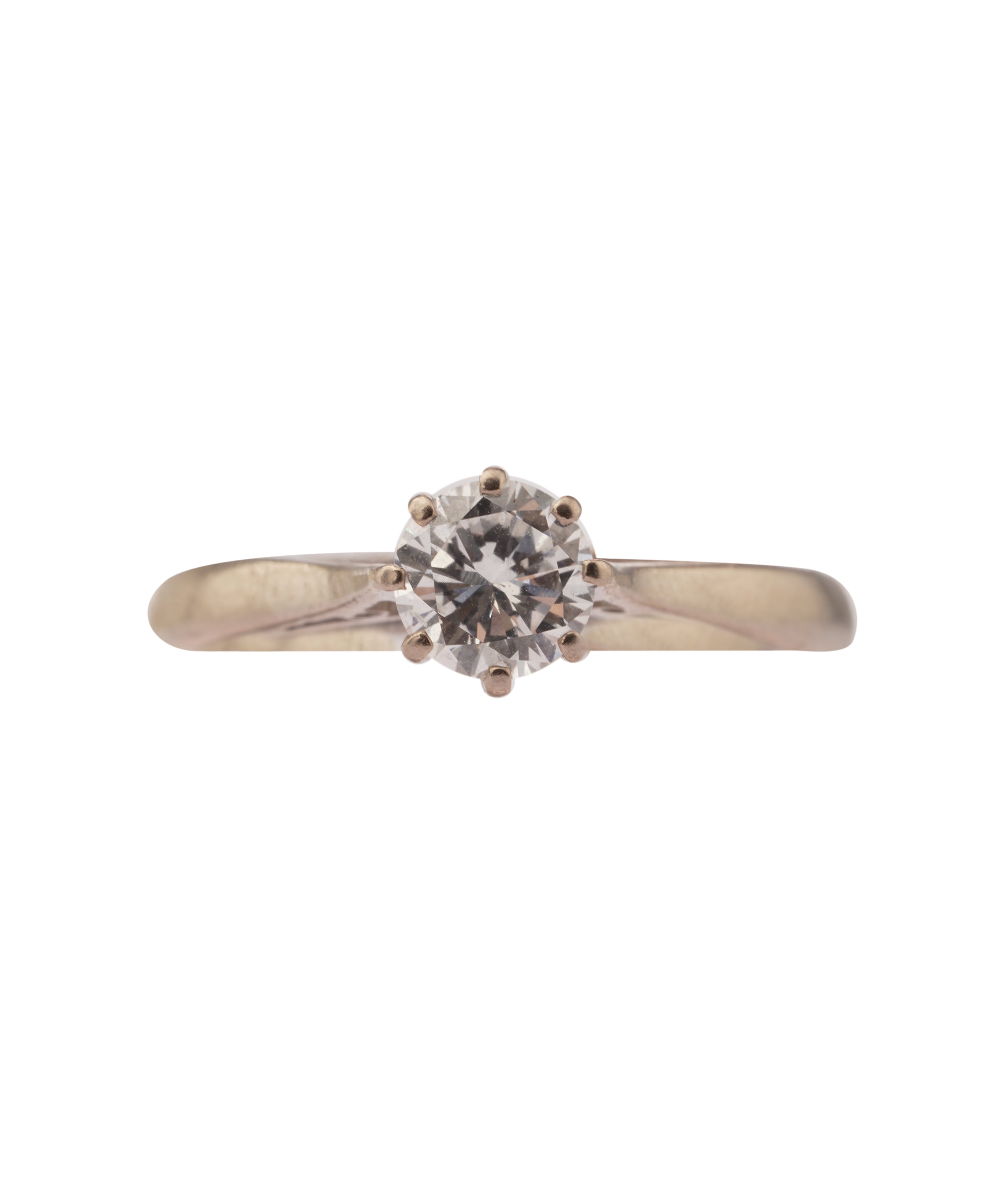 A Diamond Single Stone Ring WA90530