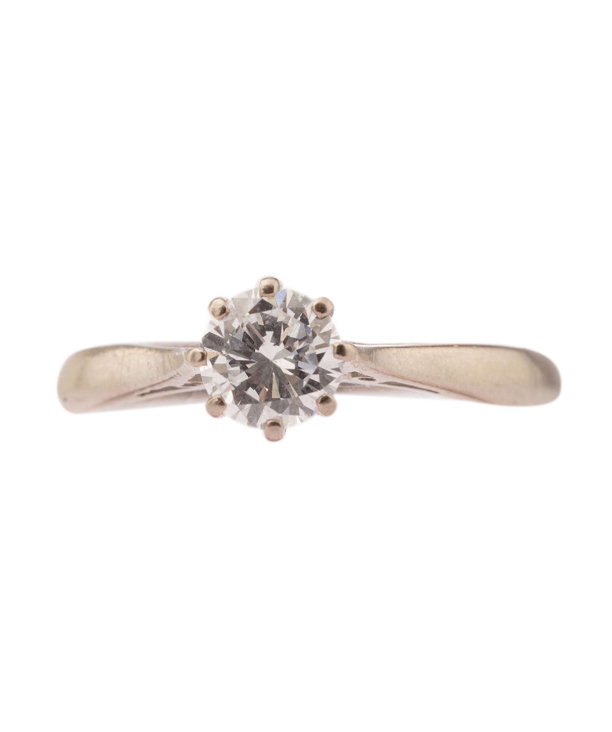 A Diamond Single Stone Ring WA90530