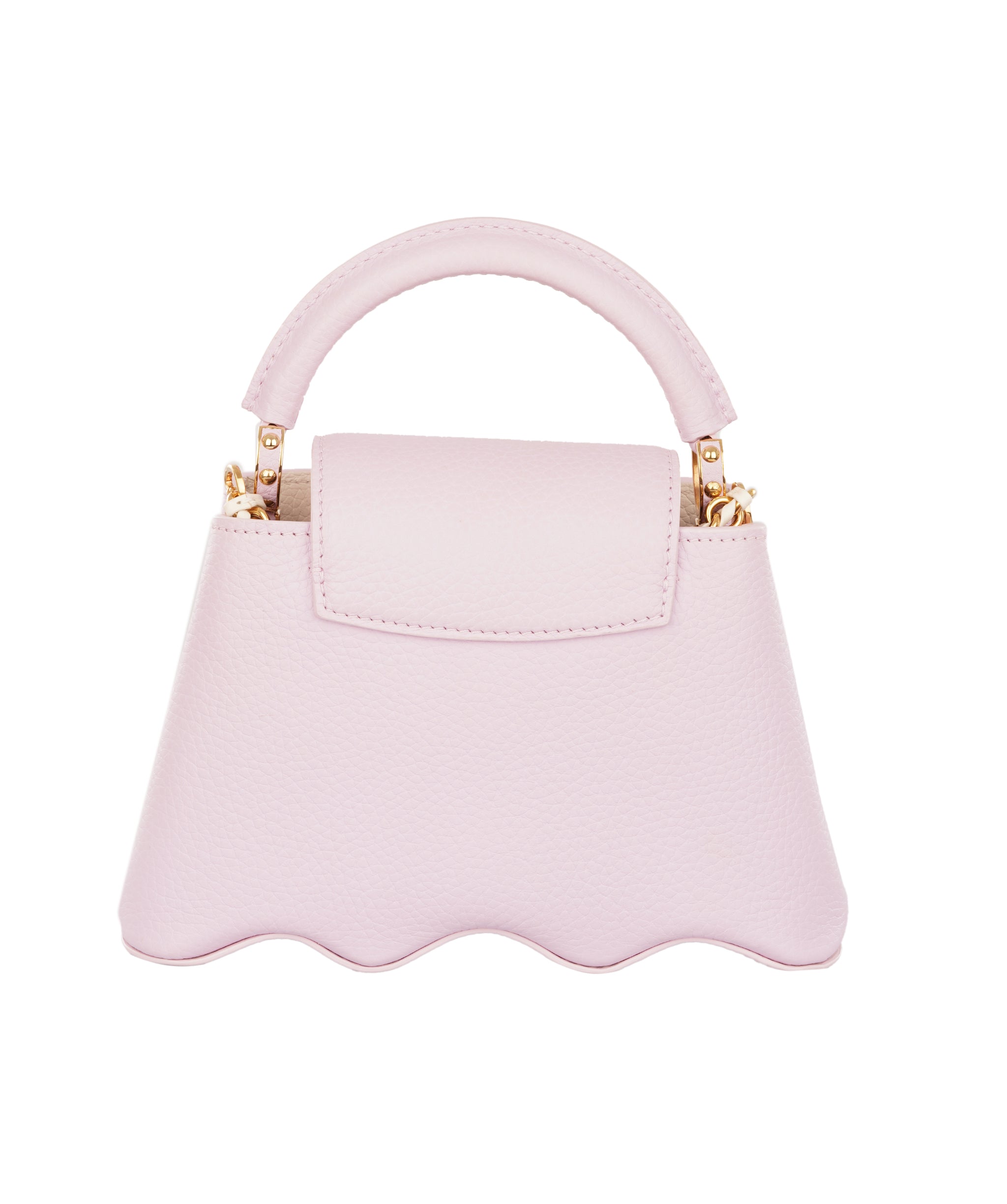 Louis Vuittion Wisteria Purple Capucines Mini Taurillon Leather Bag ALTC1187