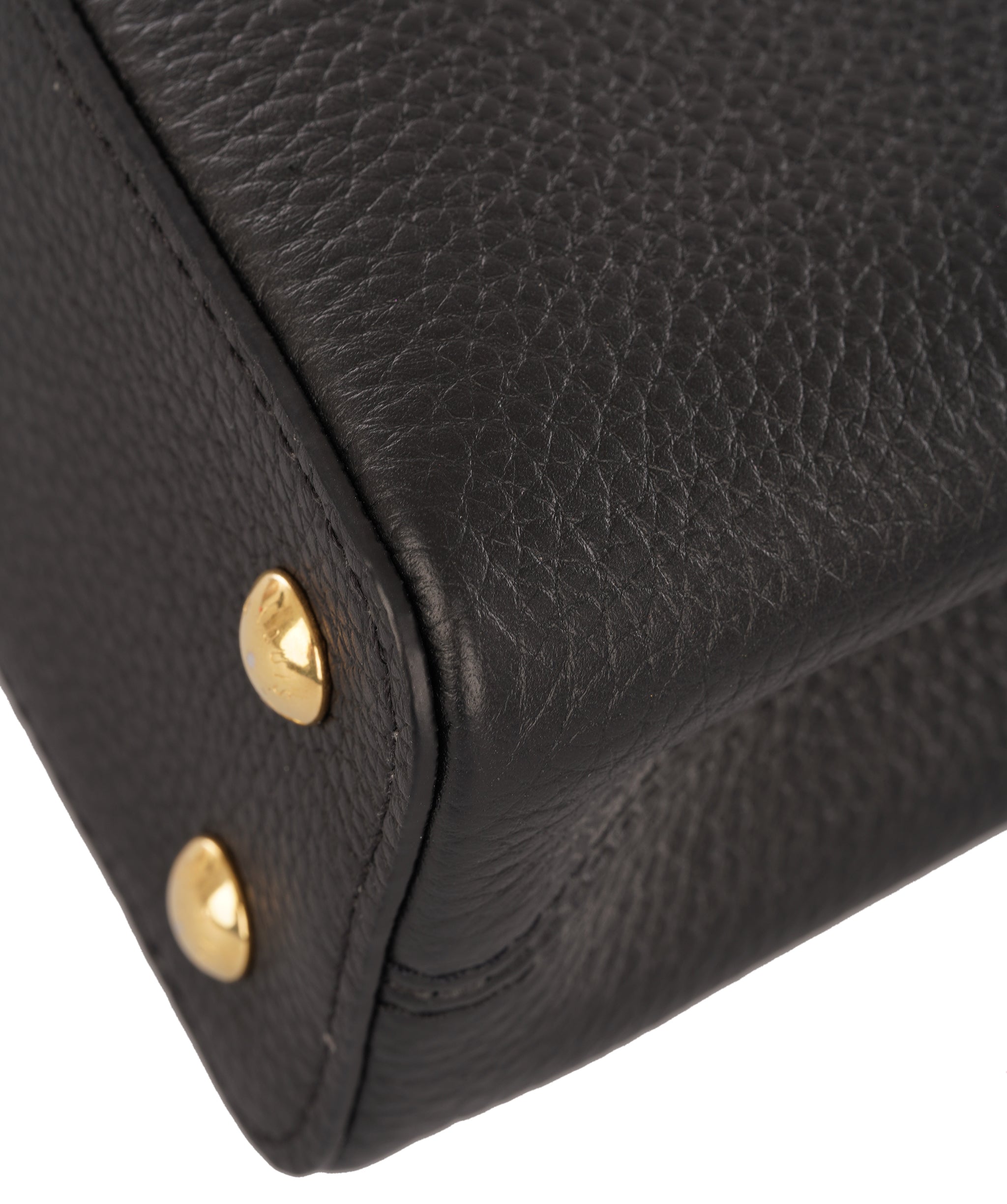 Louis Vuittion Black Capucines Mini Taurillon Leather Bag ALTC1191