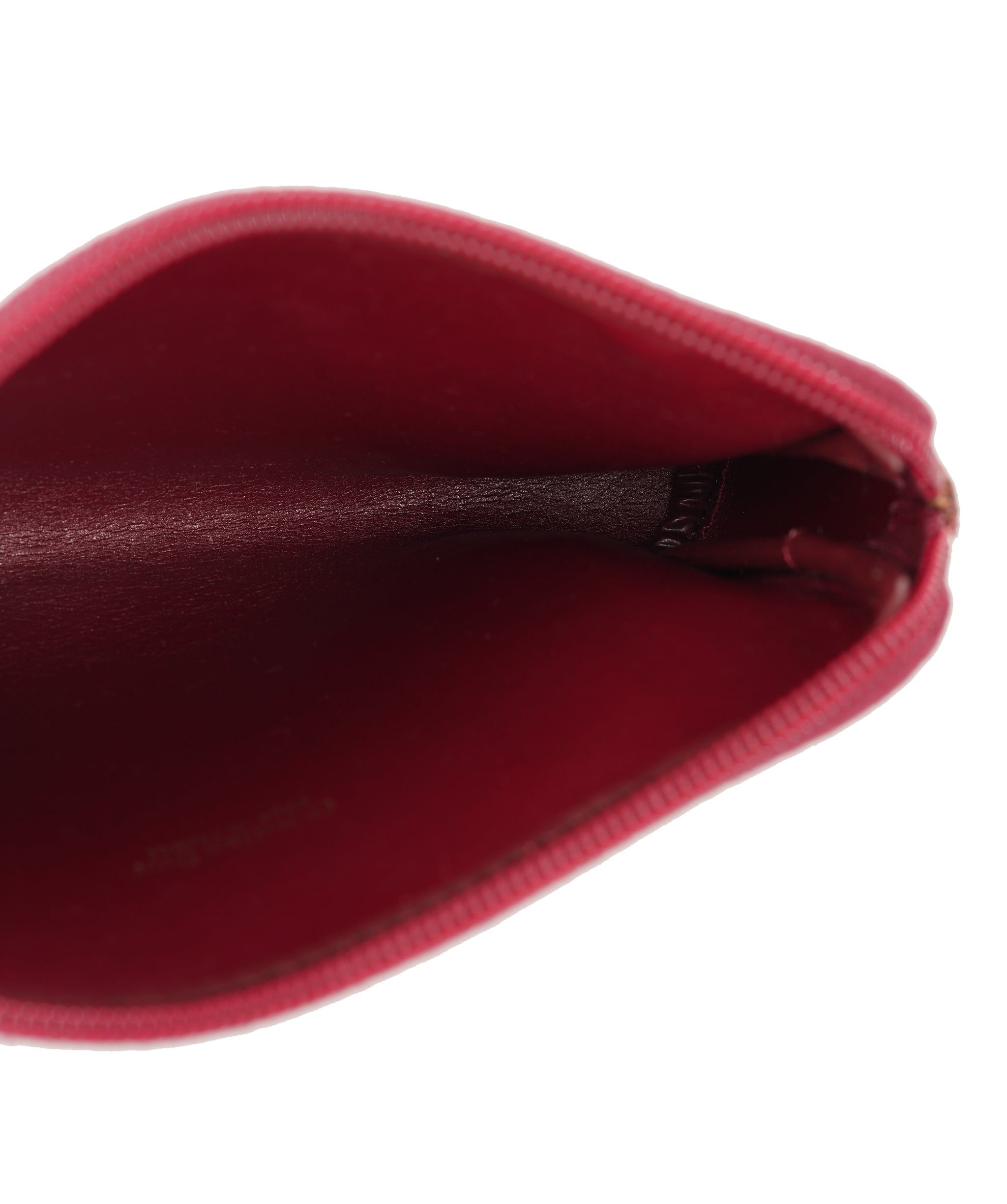 Christian Dior Burgundy and Beige Trotter Monogram Oblique Canvas Coin Pouch ALC4365
