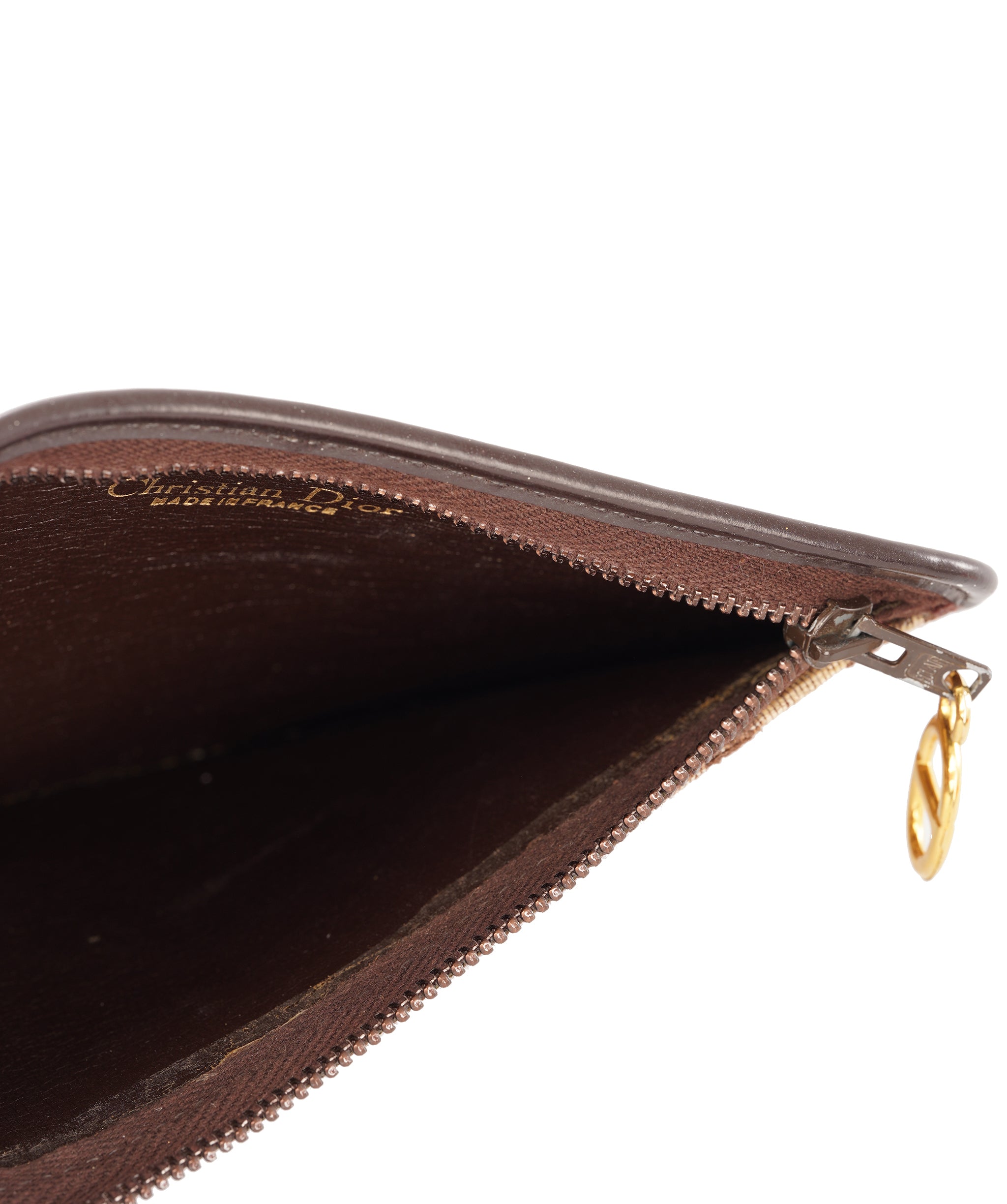 Christian Dior Brown Trotter Monogram Oblique Canvas Coin Pouch ALC4366
