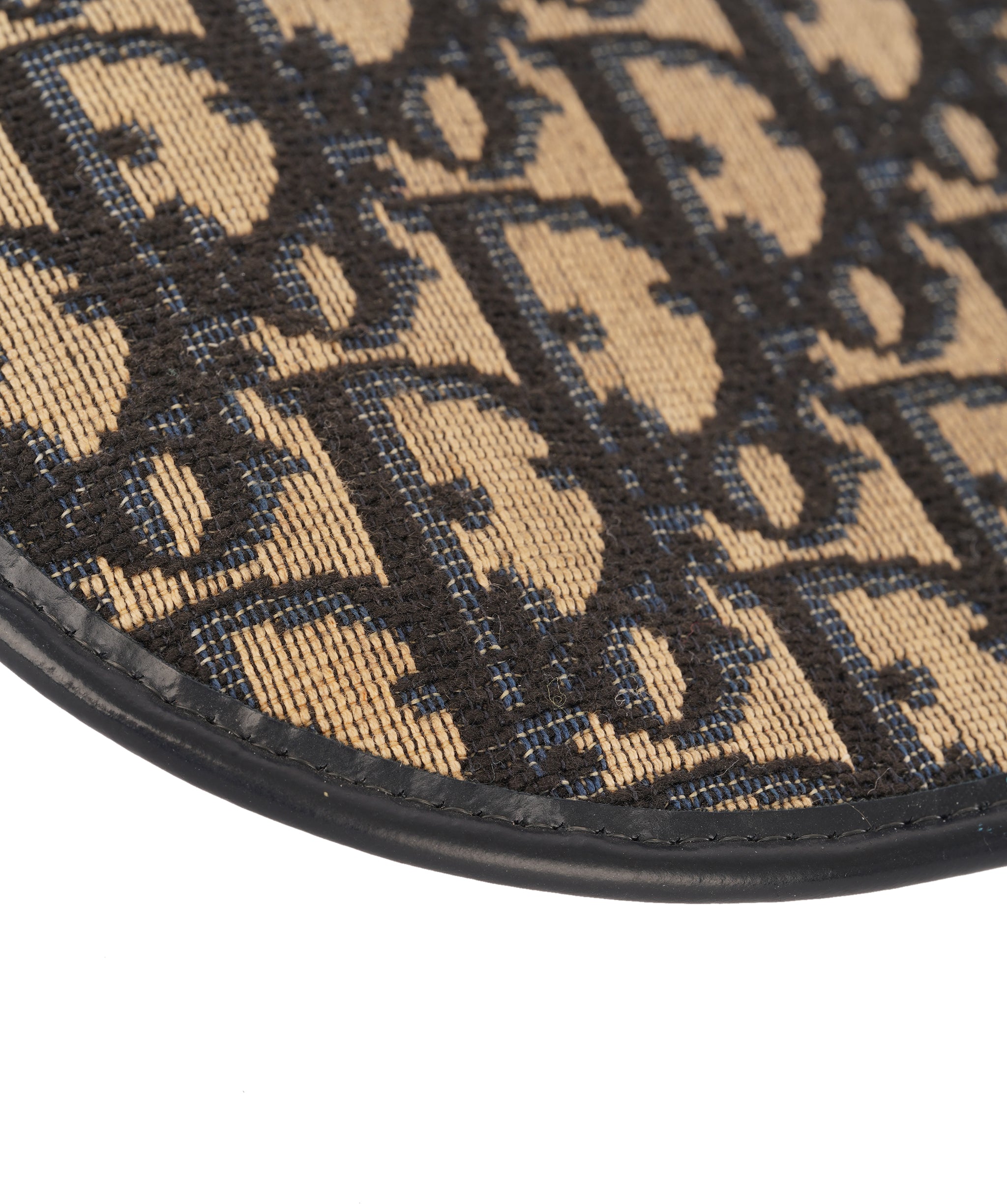 Christian Dior Navy Blue Trotter Monogram Canvas Shoulder Bag ALC4367