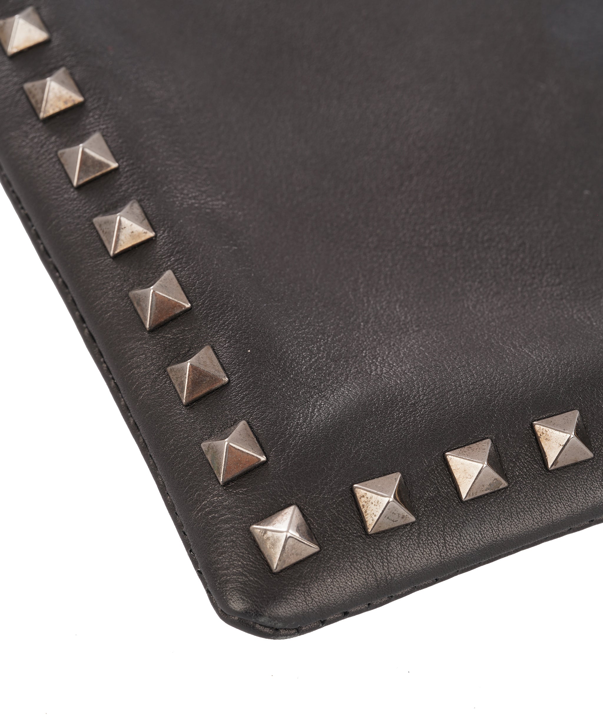 Valentino Garavani Rockstud Leather Pouch Clutch ALC4349