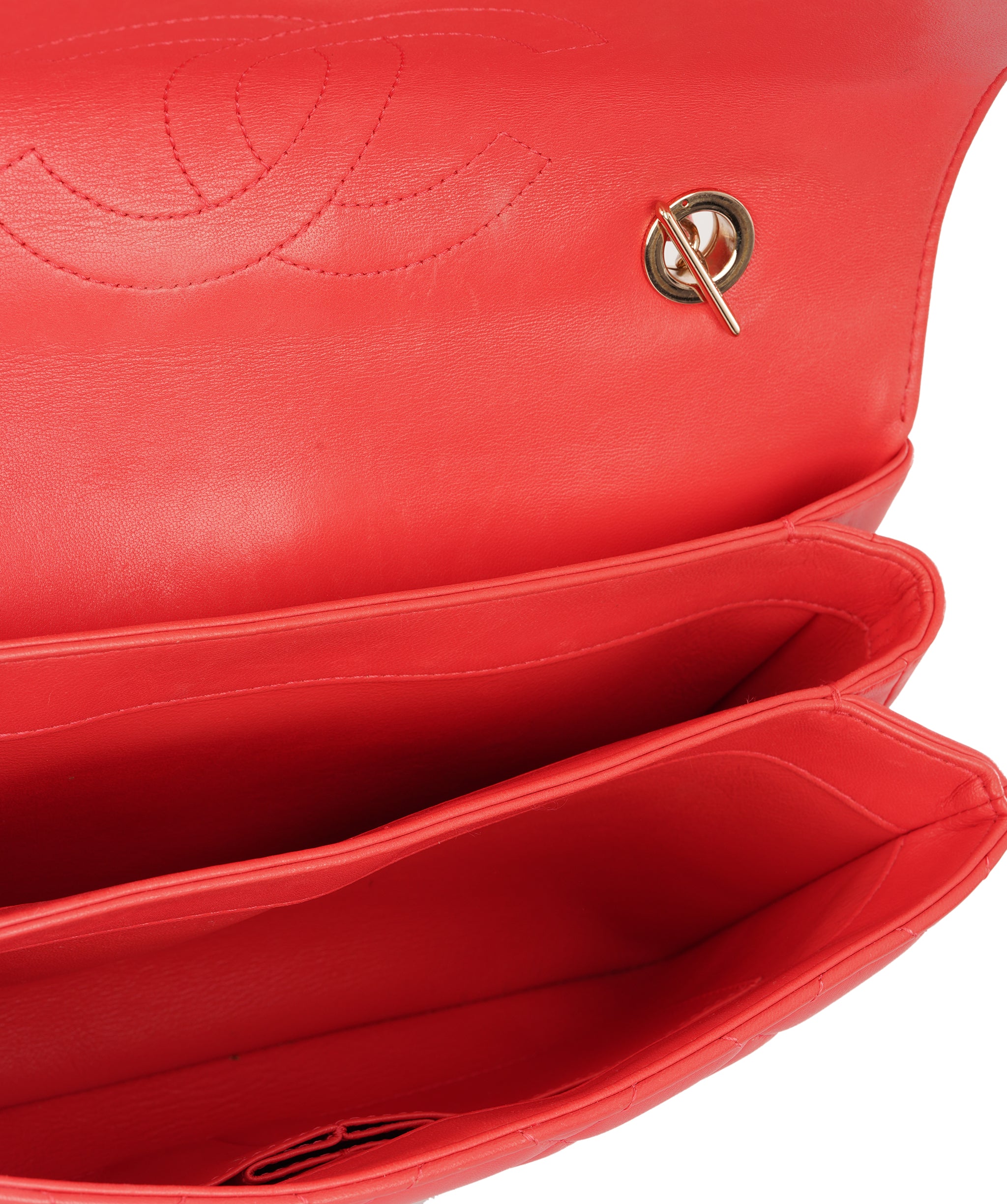 Chanel Coral Trendy CC Top Handle Flap Bag ALC4361