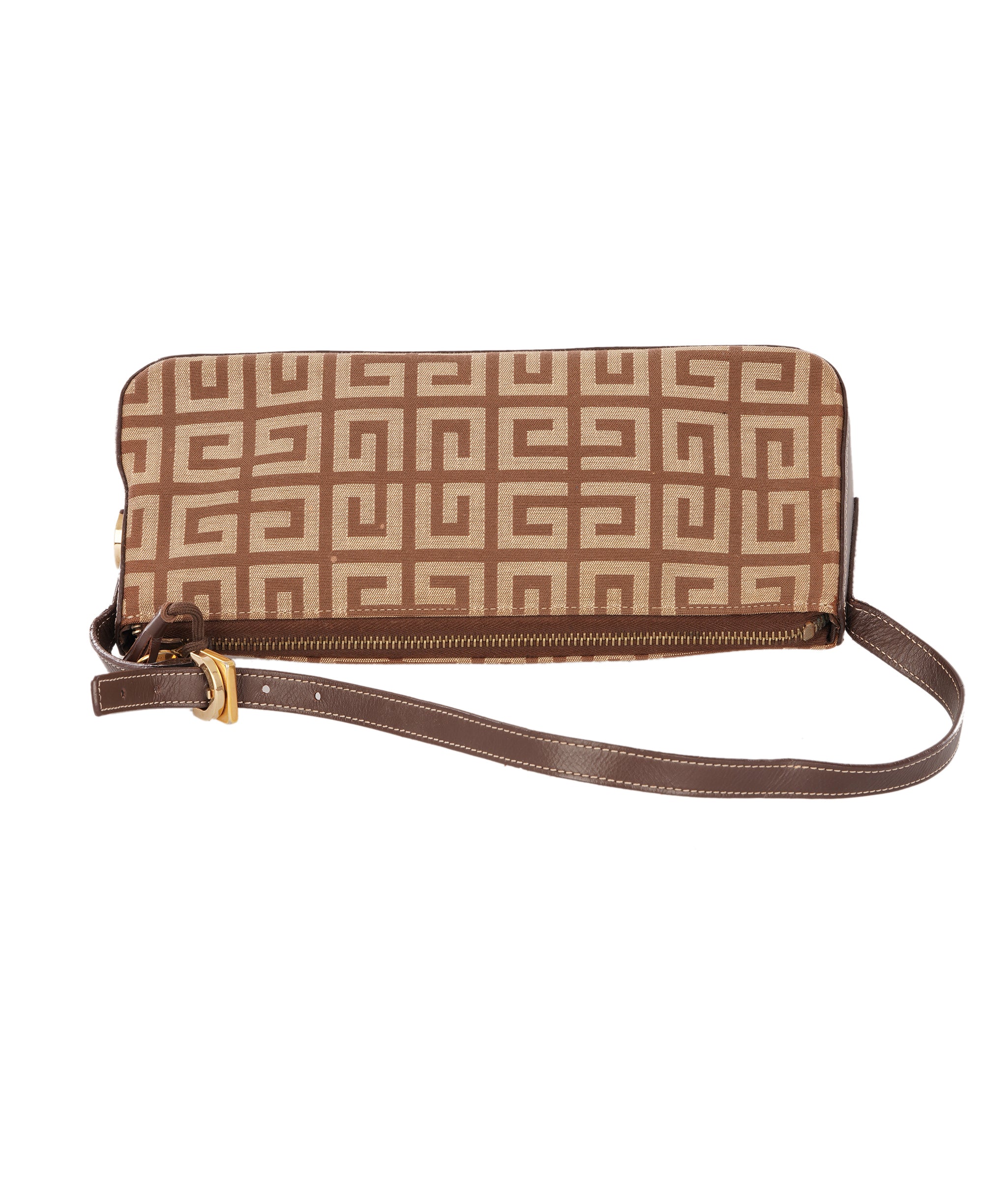 Givenchy Monogram Canvas Baguette Shoulder Bag ALC4342
