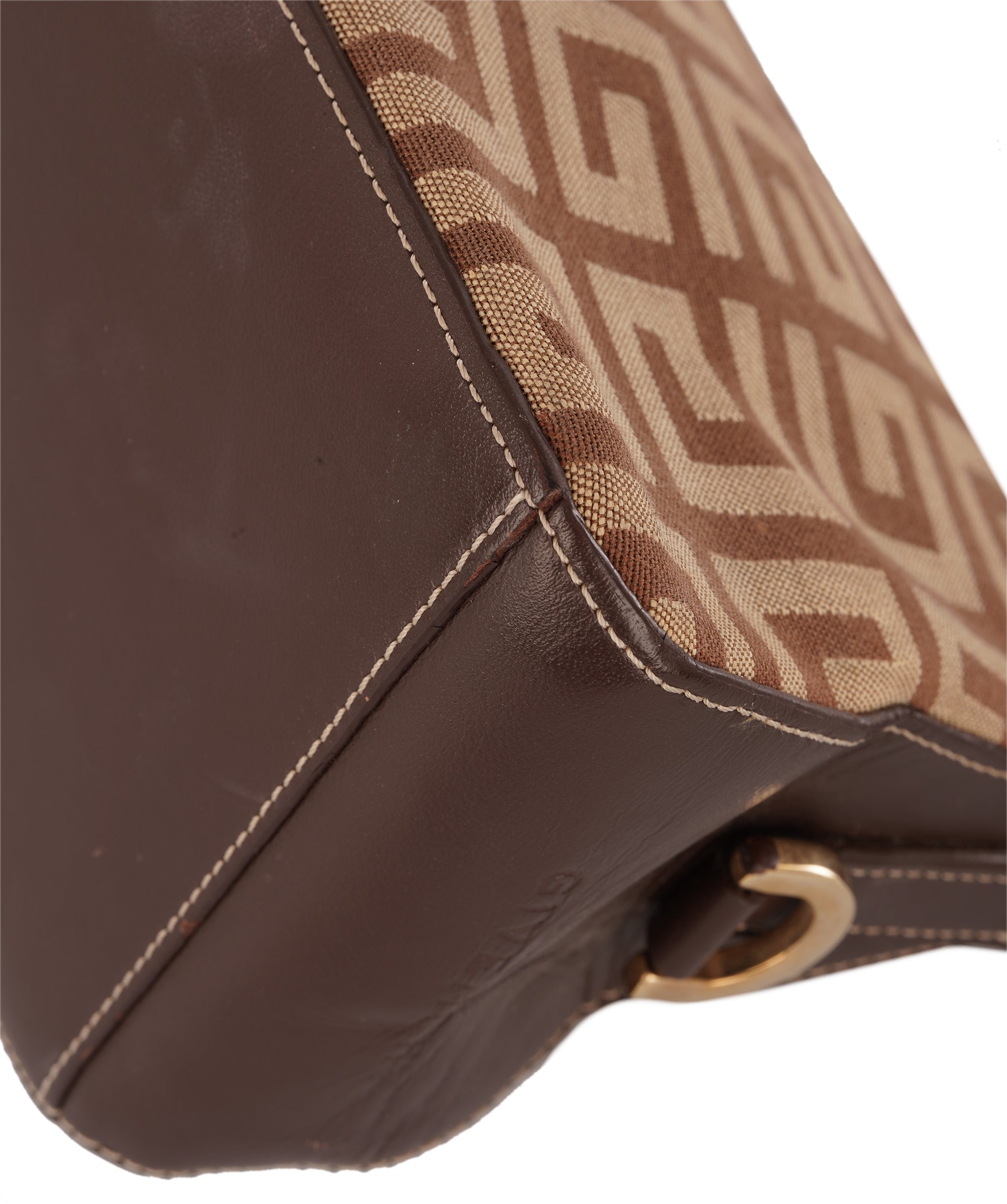 Givenchy Monogram Canvas Baguette Shoulder Bag ALC4342