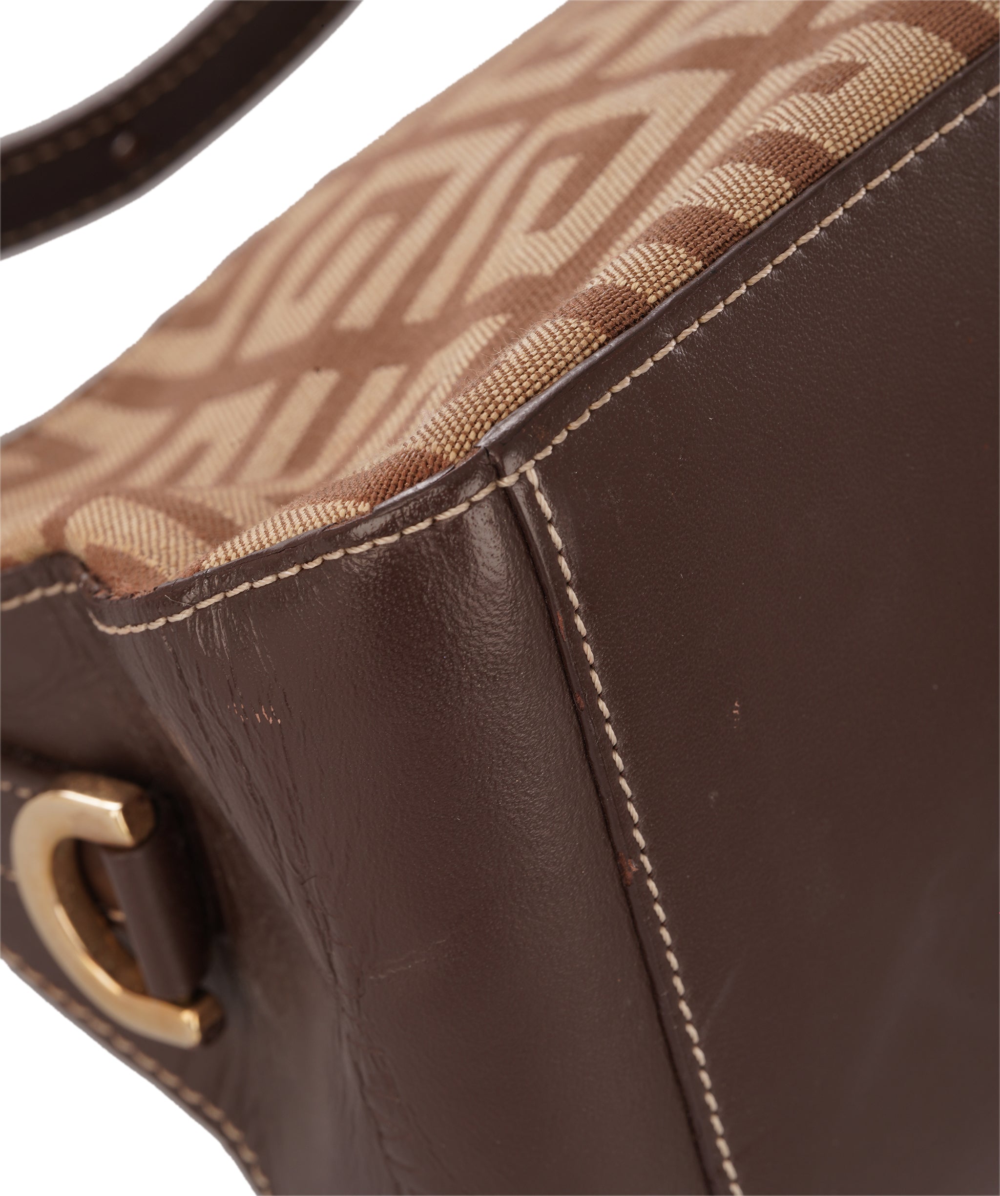 Givenchy Monogram Canvas Baguette Shoulder Bag ALC4342
