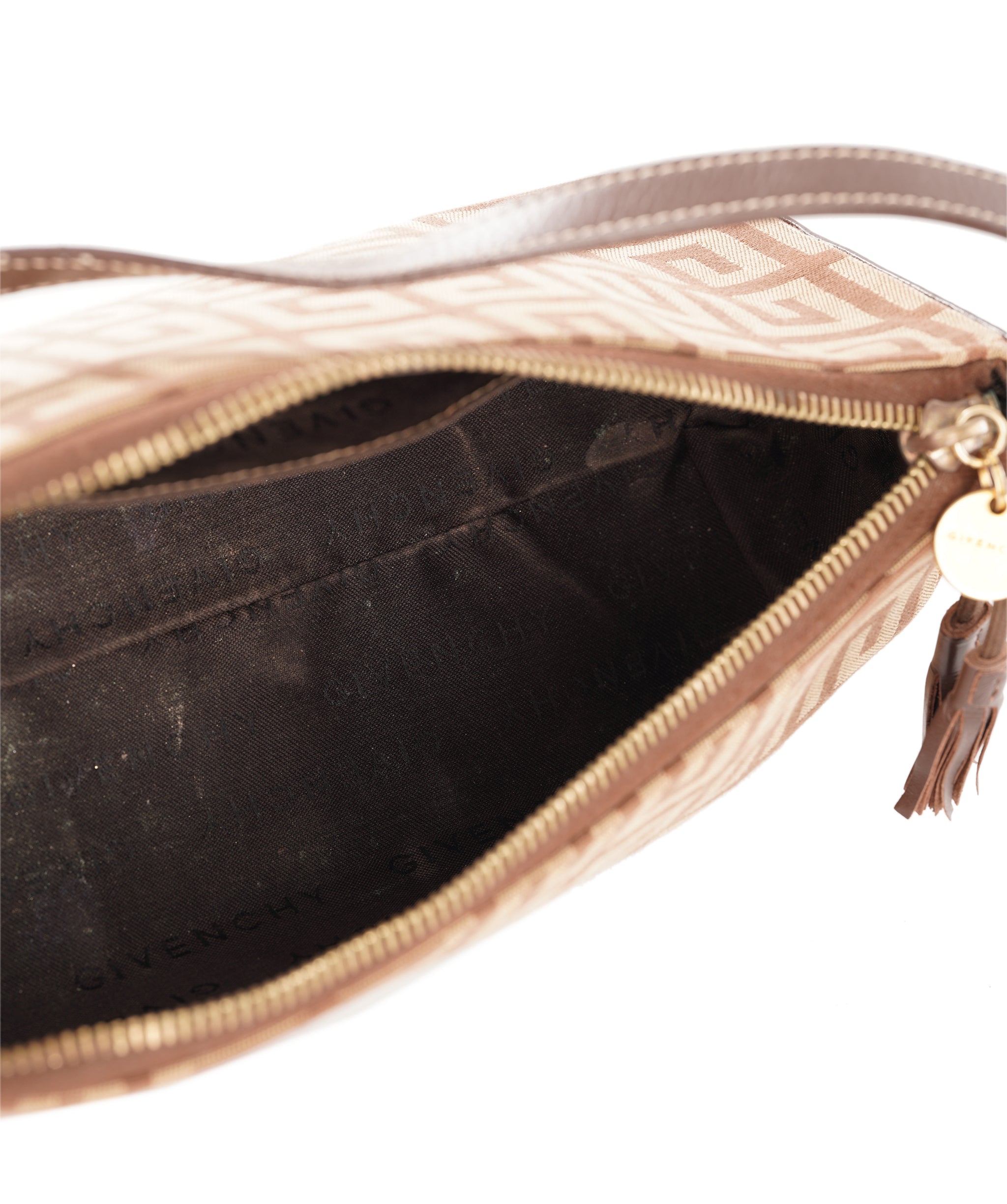 Givenchy Monogram Canvas Baguette Shoulder Bag ALC4342