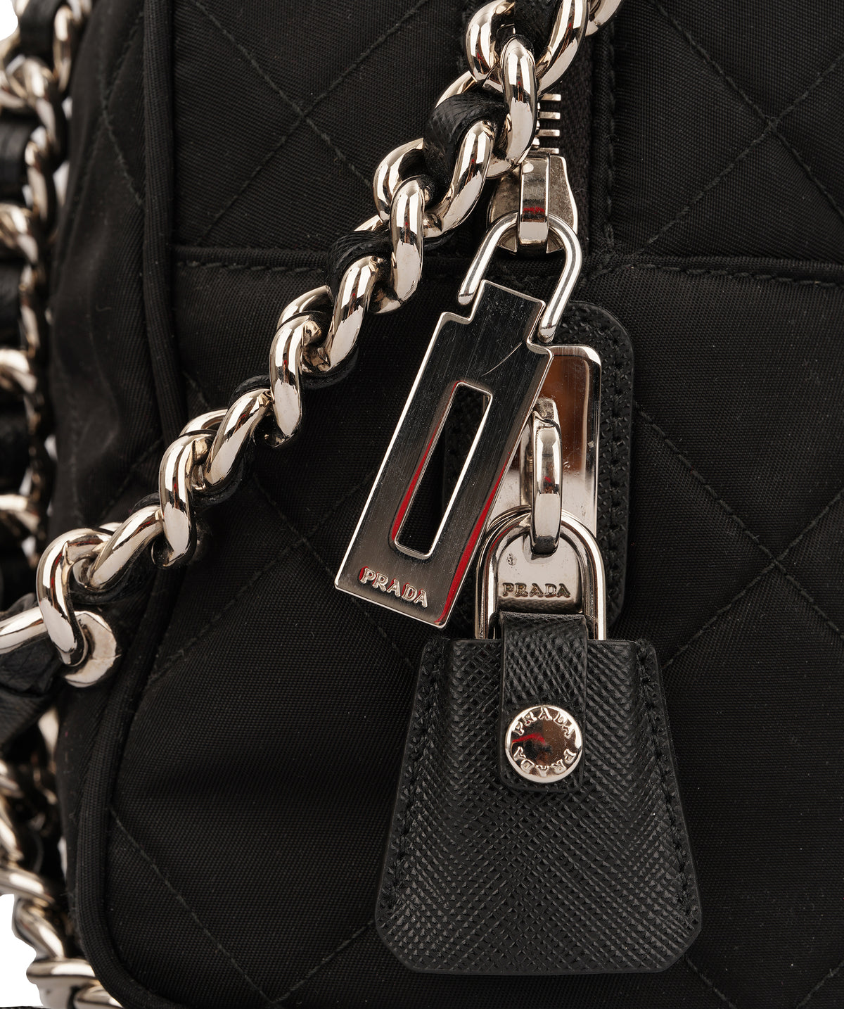 Prada Quilted Nylon Chain Bag AKC1558