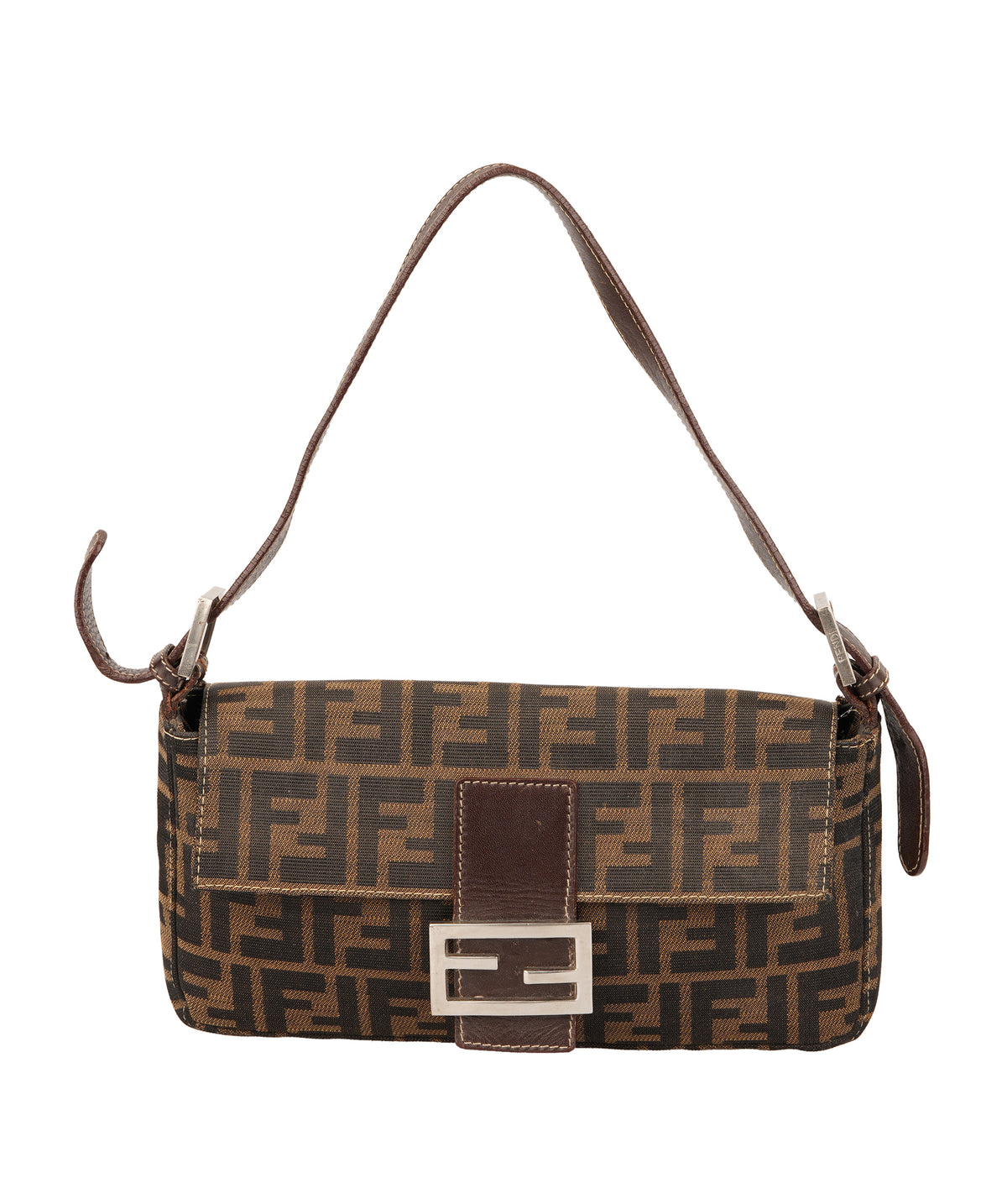 Fendi Baguette Zucca Print Shoulder Bag AKC1559