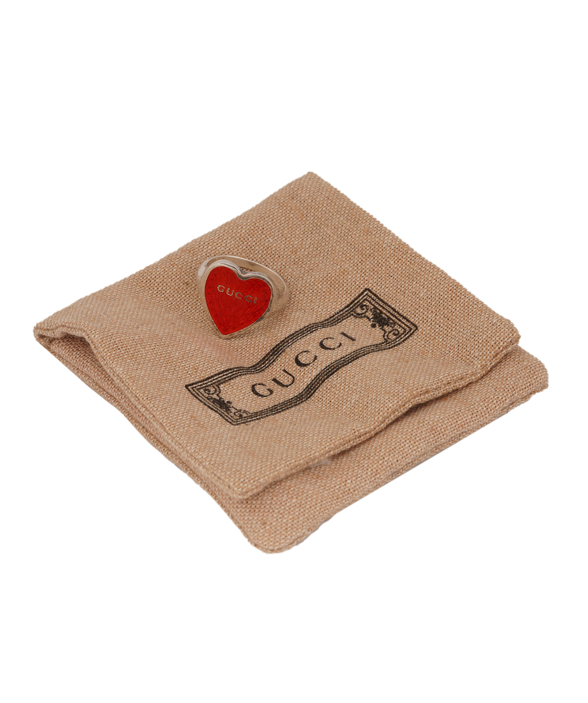 Gucci Red Heart Ring AKC1562