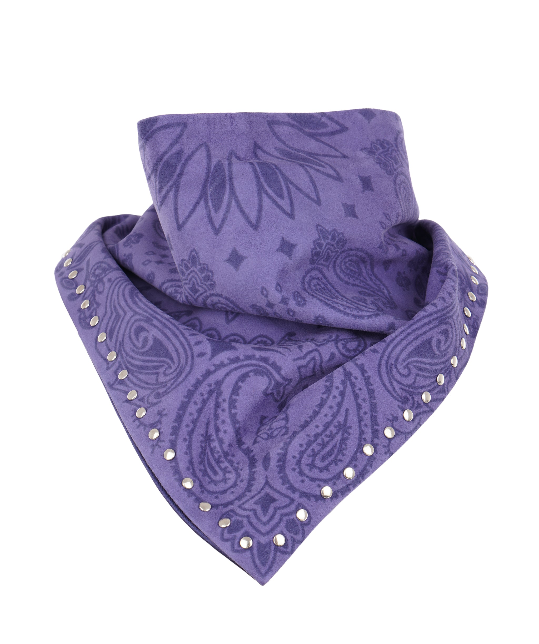 Studded Small Bandanna Scarf Nightfall ALC4406