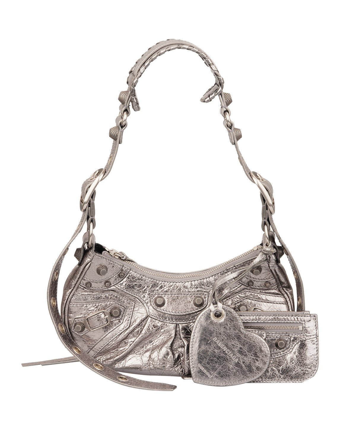 Balenciaga Le Cagole Silver XS AKC1572
