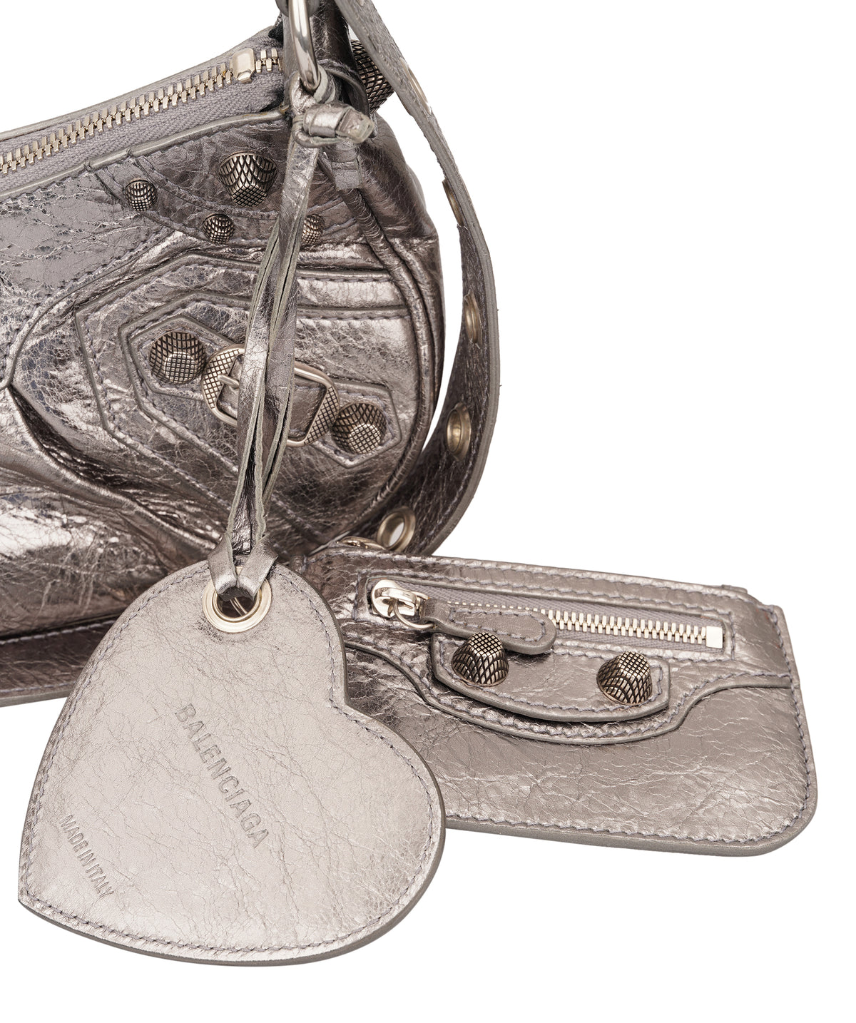 Balenciaga Le Cagole Silver XS AKC1572