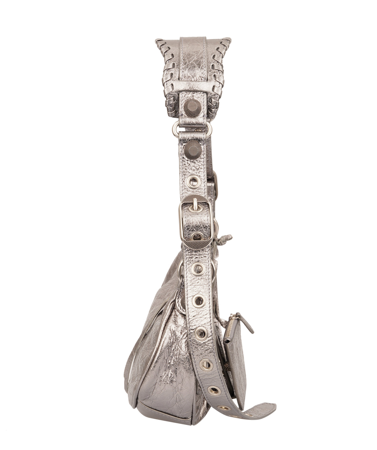 Balenciaga Le Cagole Silver XS AKC1572