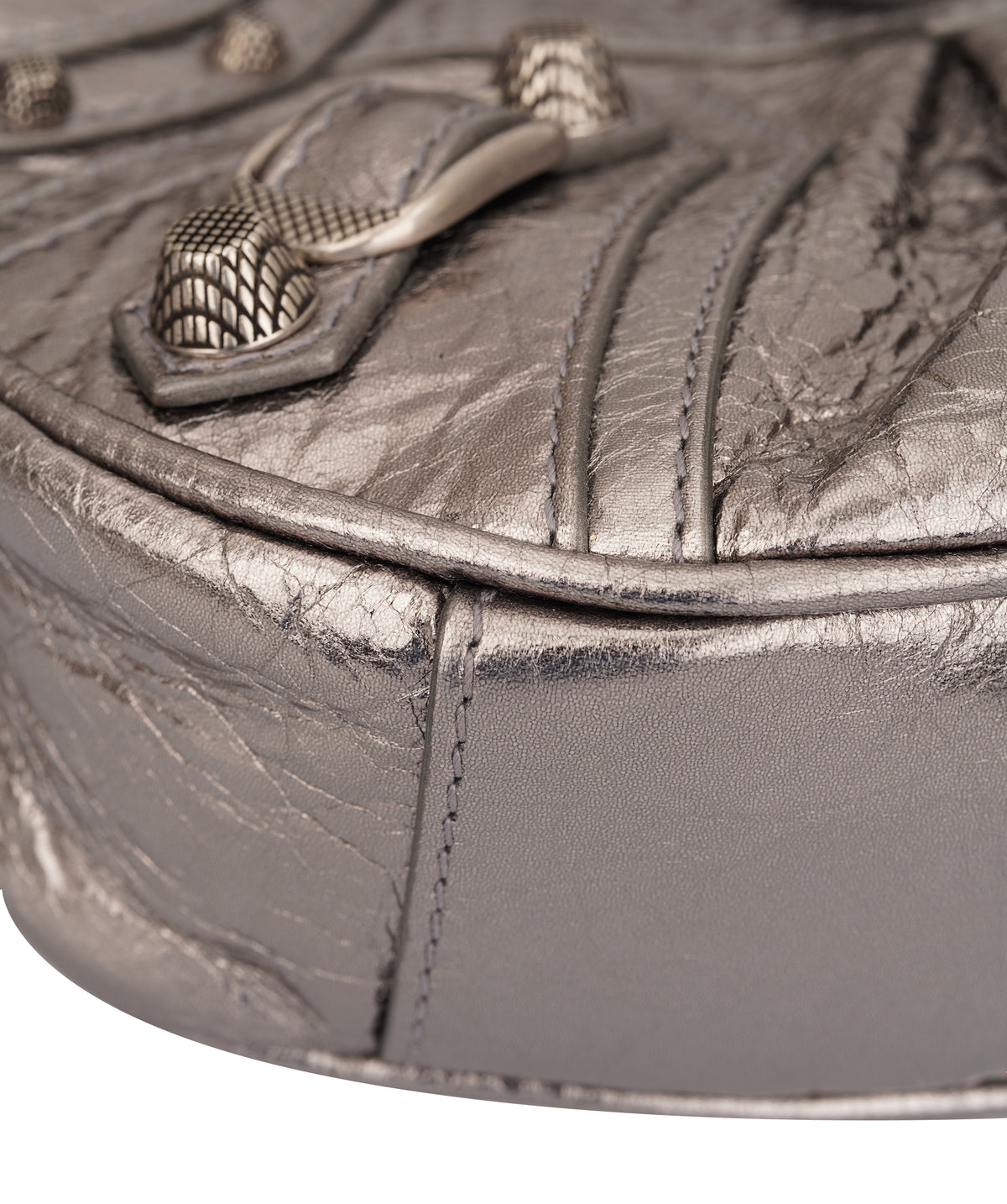 Balenciaga Le Cagole Silver XS AKC1572