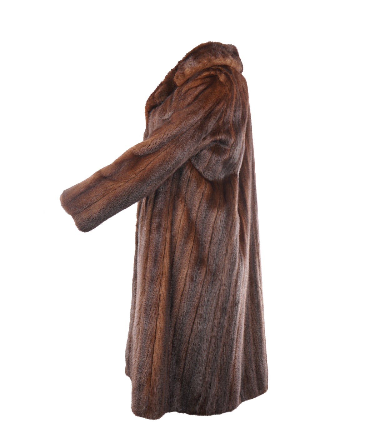Blackglama Mink Fur Long Coat AKC1596