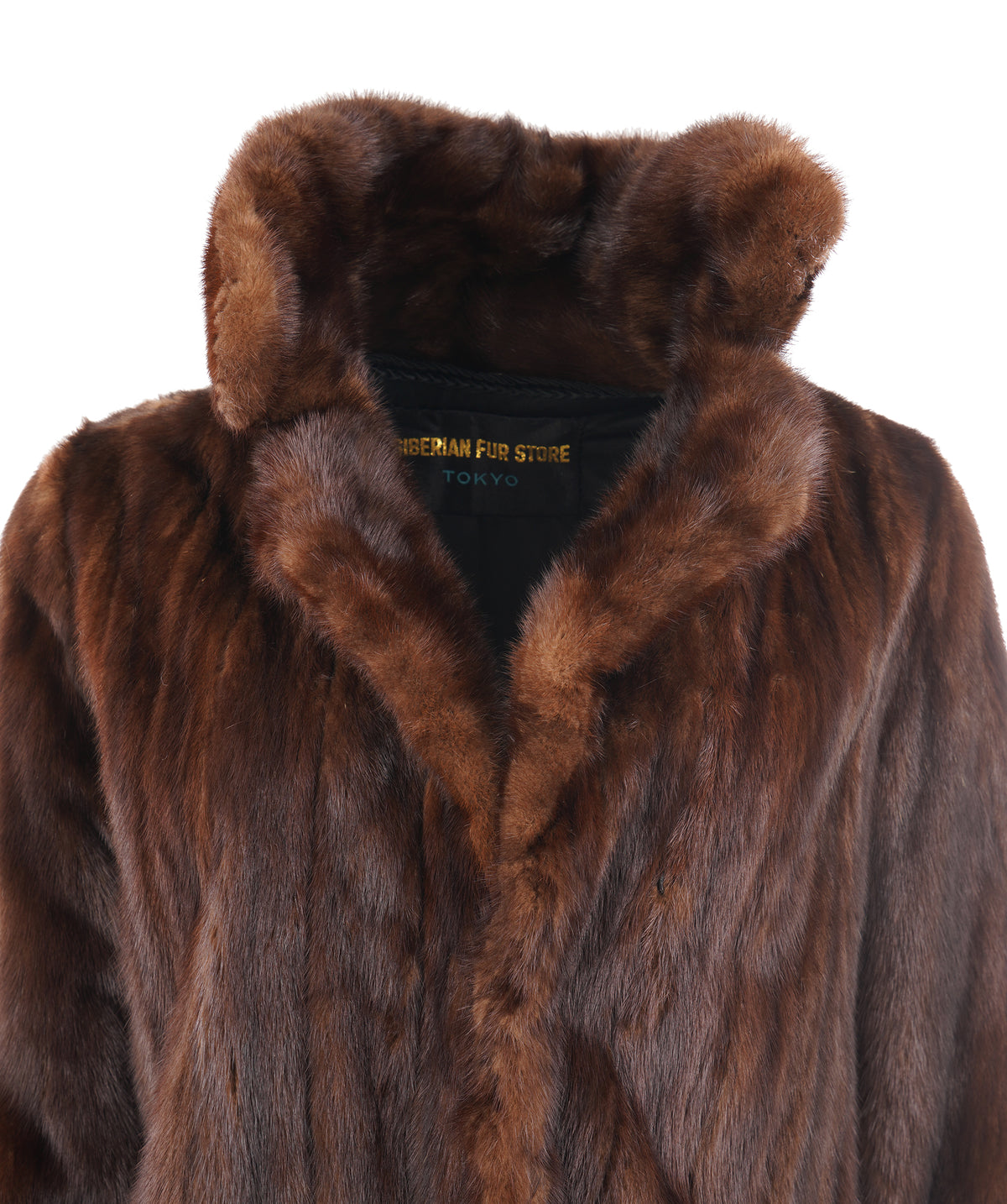 Blackglama Mink Fur Long Coat AKC1596