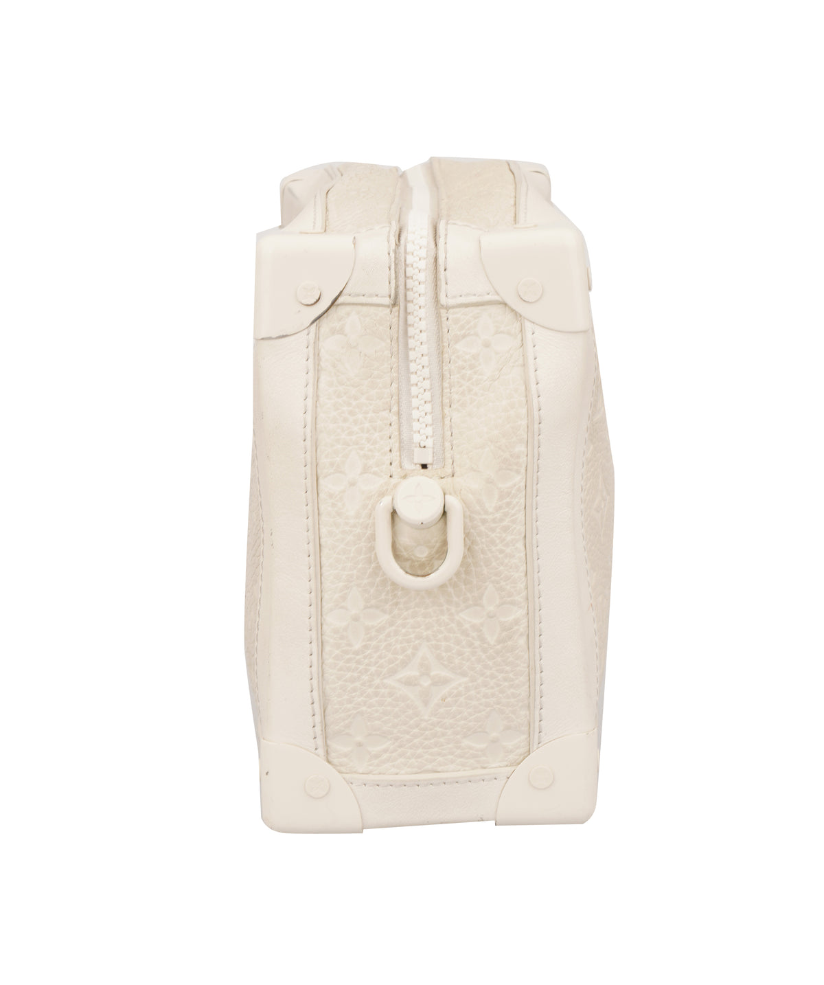 Louis Vuitton White Monogram Soft Trunk Bag C371458