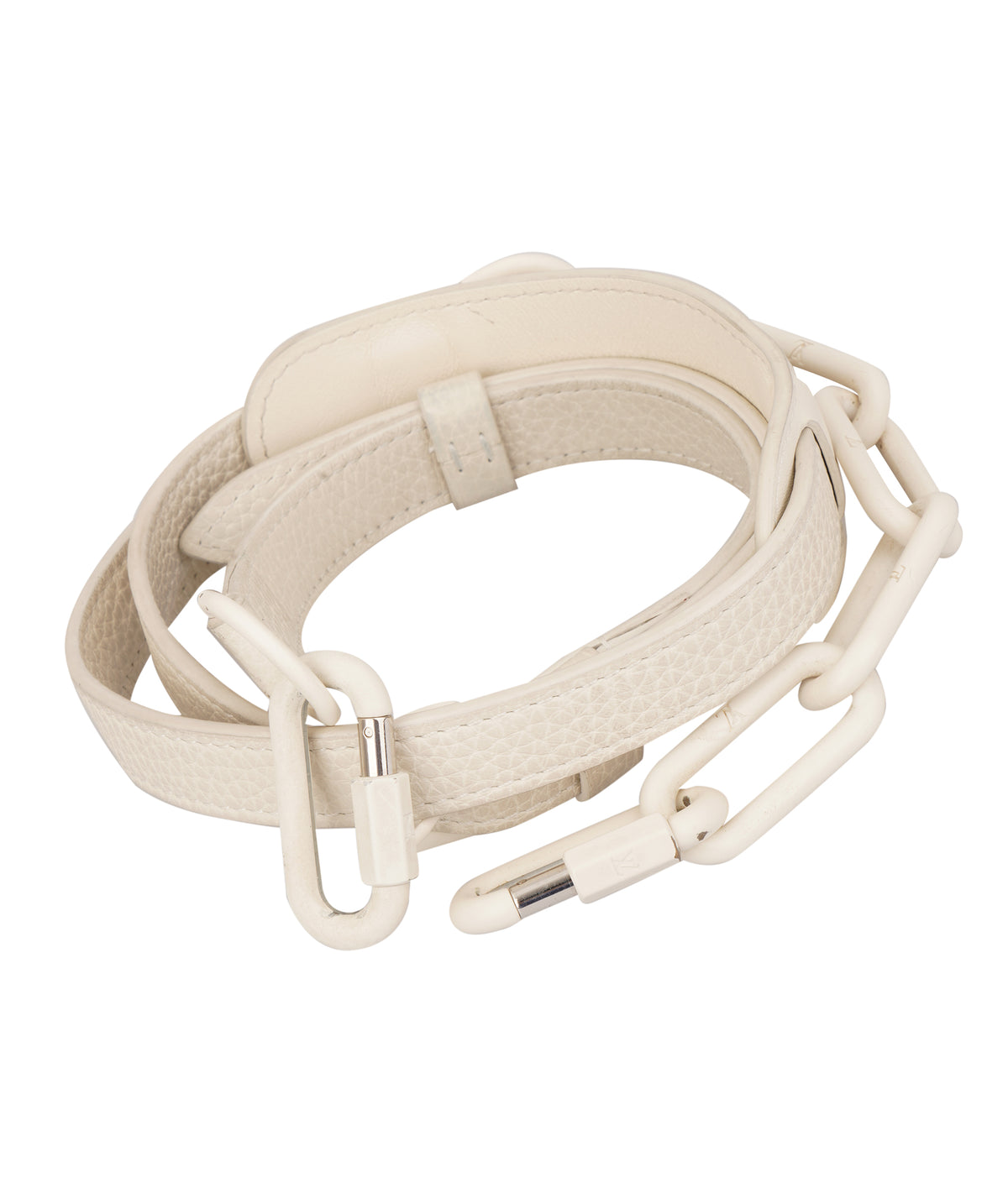 Louis Vuitton White Monogram Soft Trunk Bag C371458