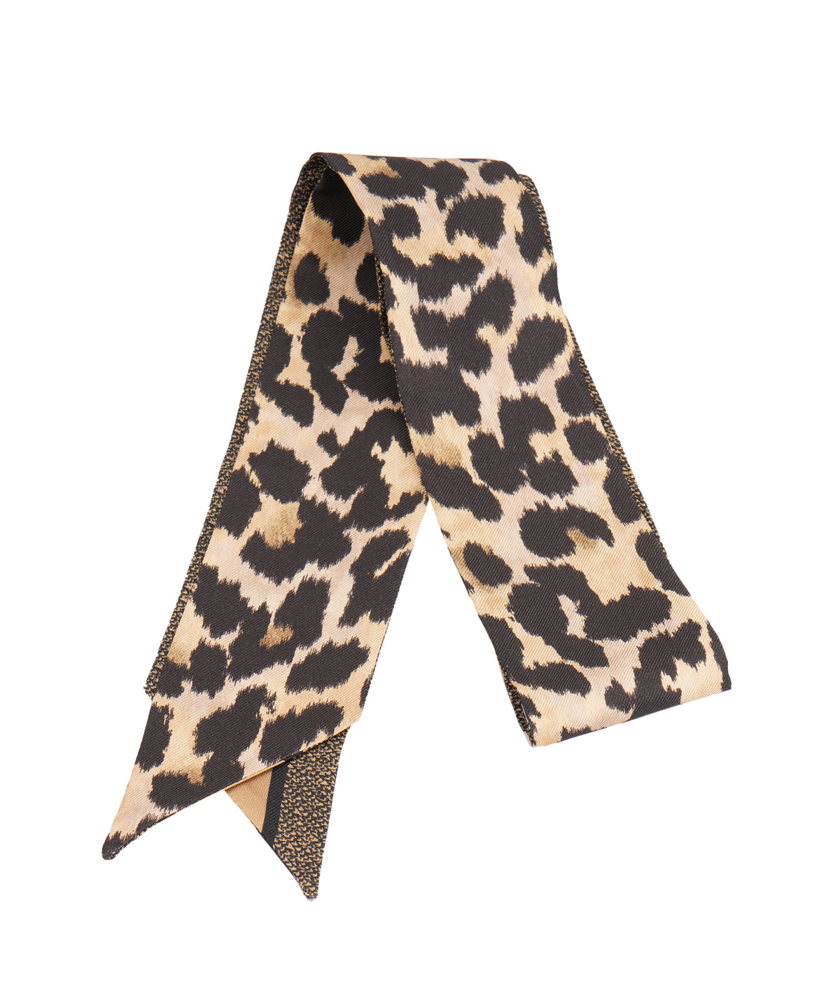 Christian Dior Mizzah Leopard Print Mitzah Silk Scarf ANL0168
