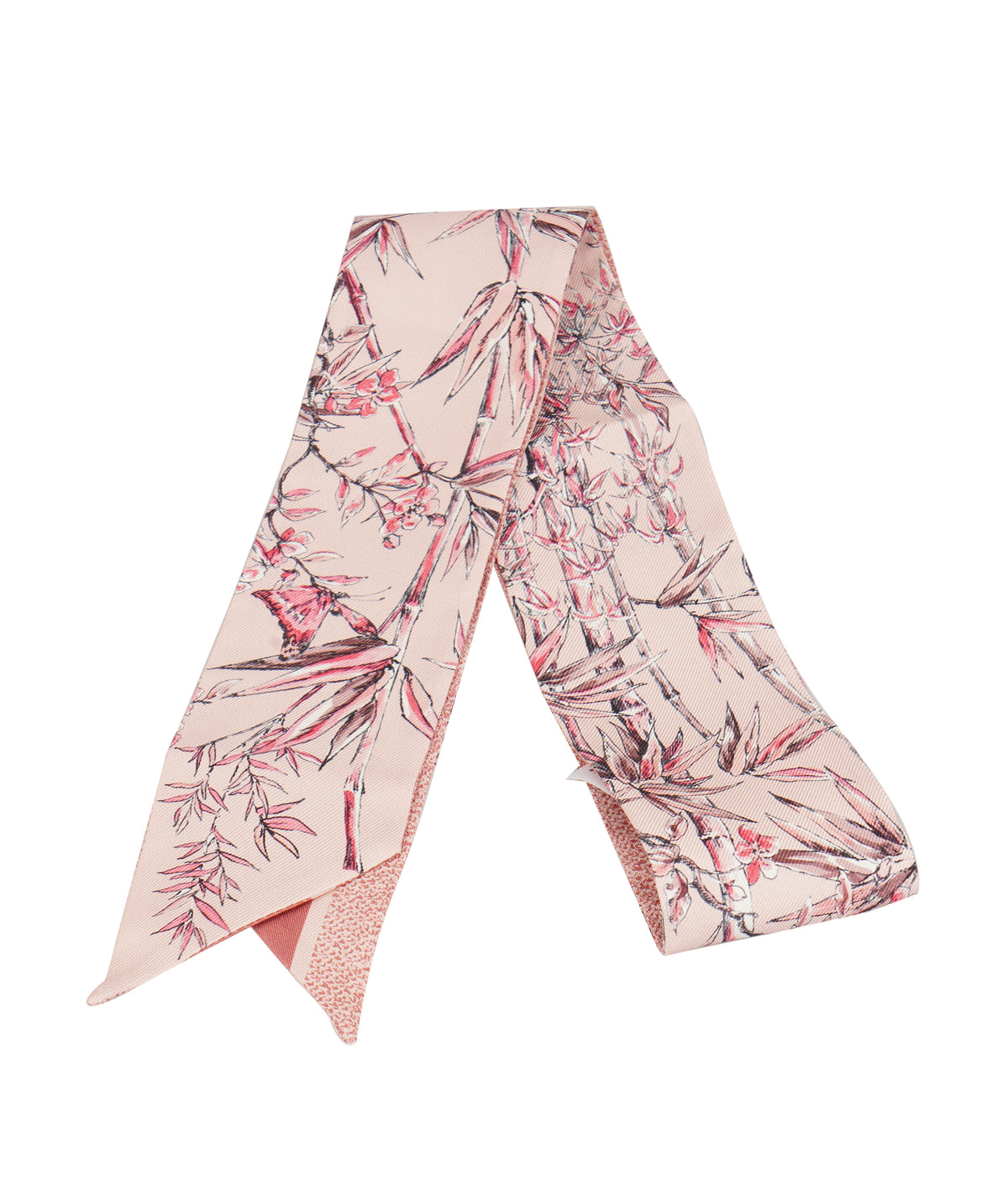 Christian Dior Pastel Pink Toile de Jouy Mitzah Silk Scarf ANL0166