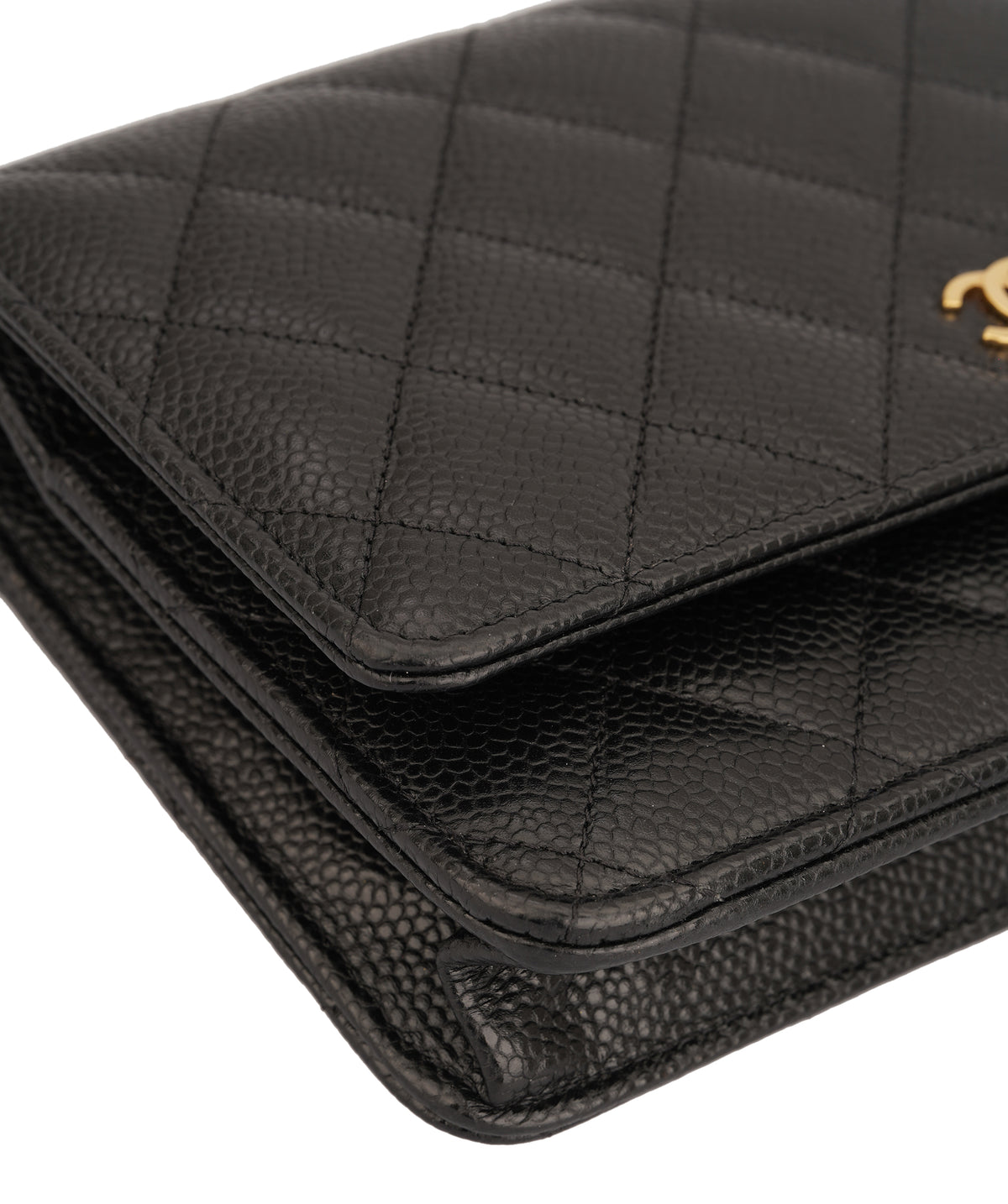 Chanel Caviar Wallet On Chain  DBXL0160