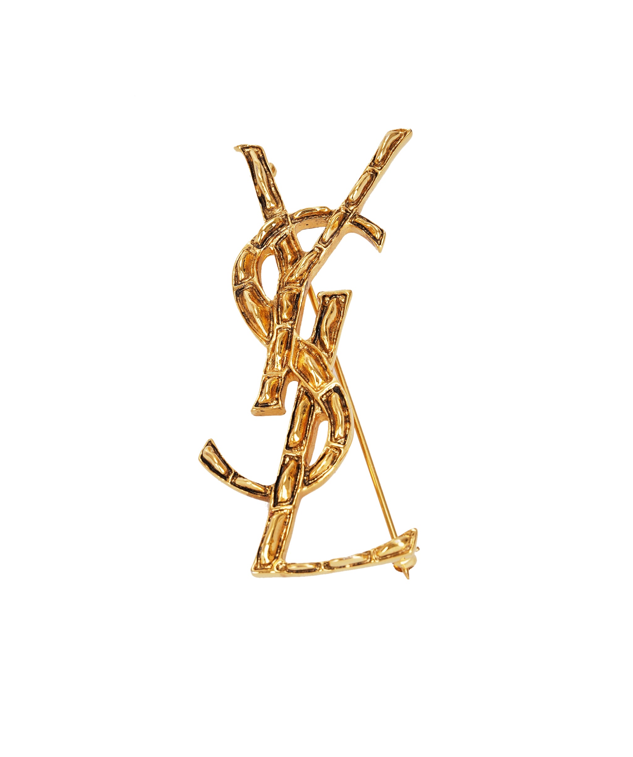 YSL - Gold brooch  ALC4285