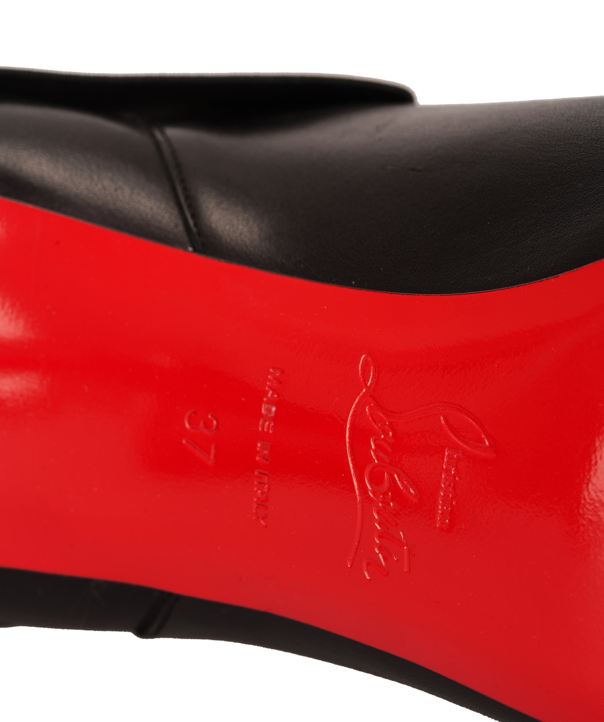 Louboutin - new 85 mm - black boots  - size 37 ALC4283