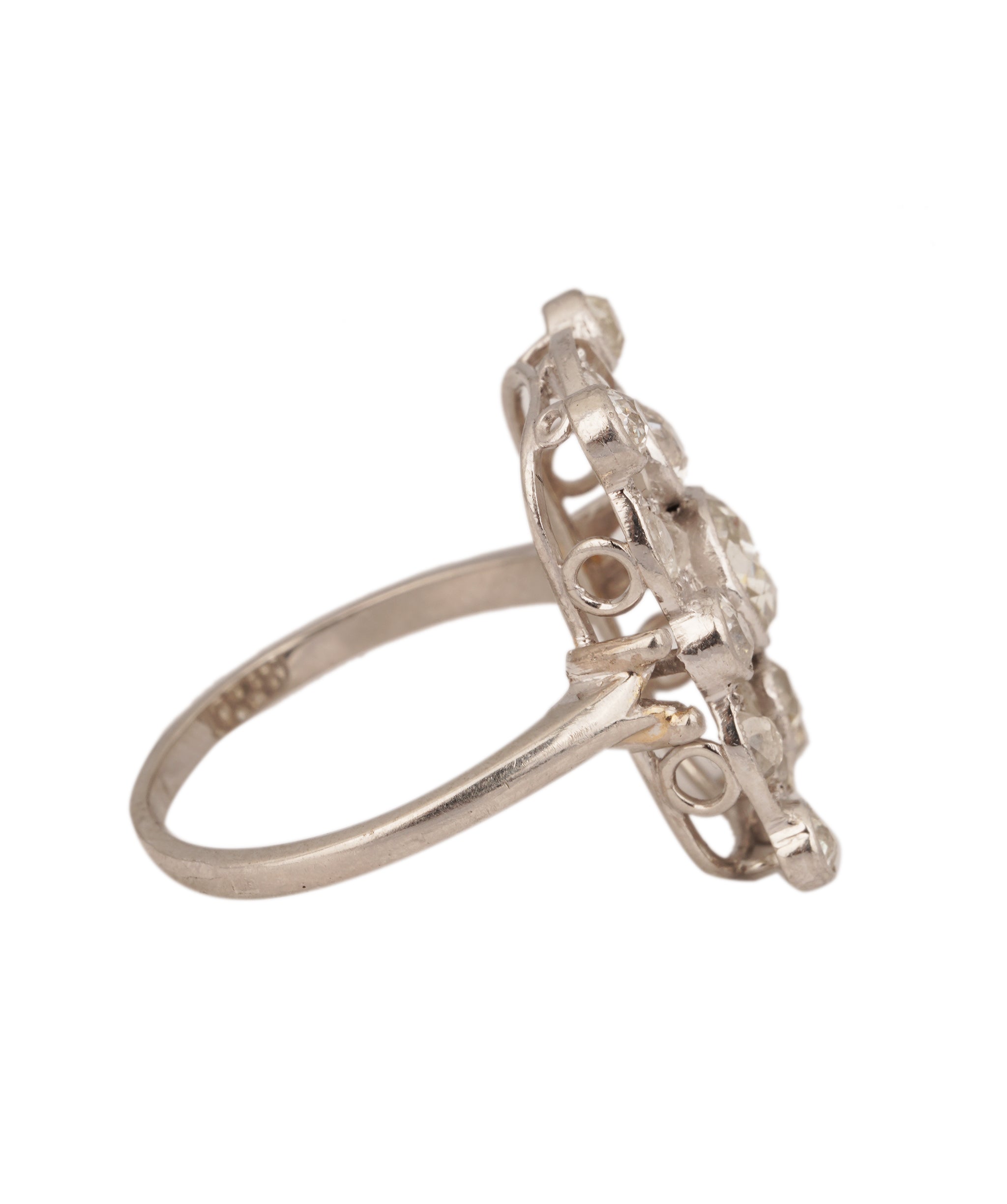 Rose Diamond Rectangular Ring WA22401