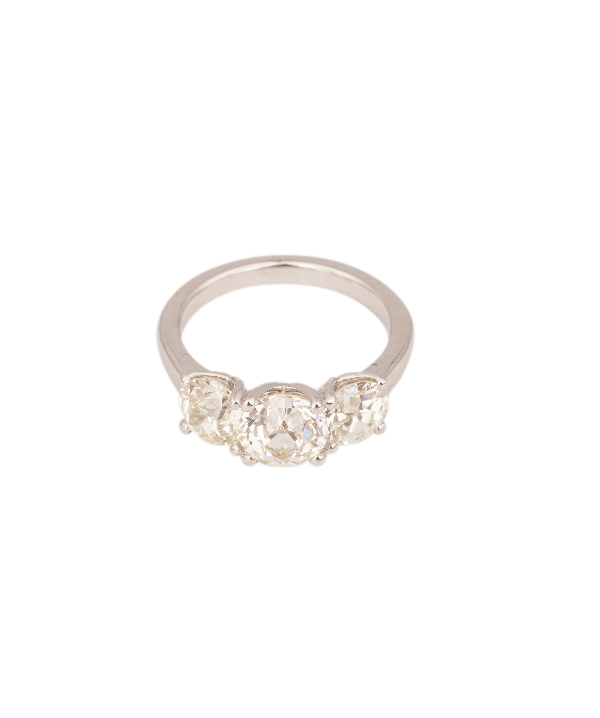 3.25CT OLD EUROPEAN CUT G DIAMOND RING ANC1830
