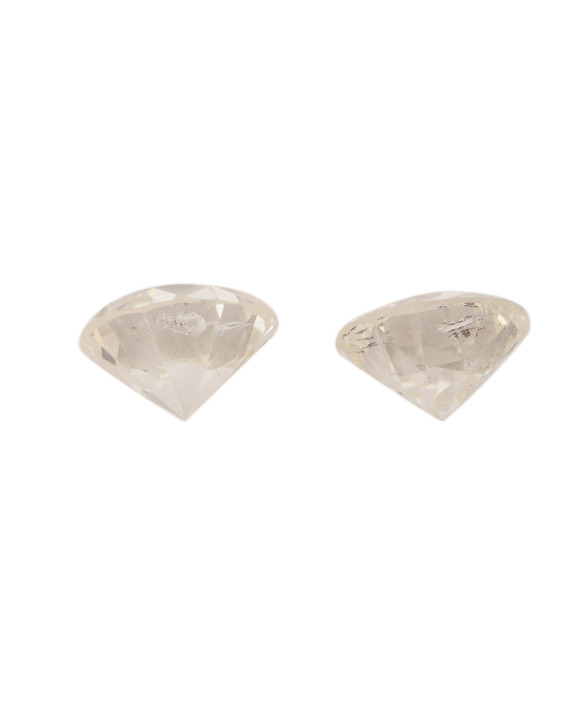 2.03CT OLD EROPEAN CUT G SI DIAMOND PAIR ANC1831