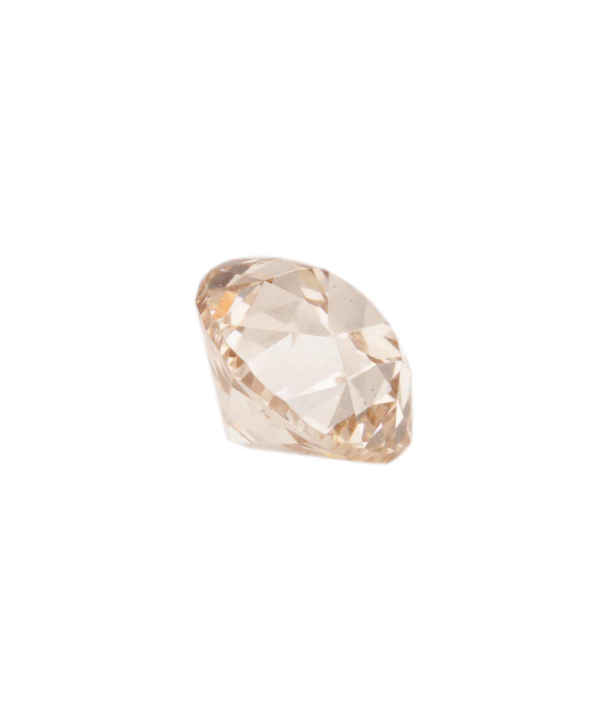 1CT ROUND OLD MINE EUROPEAN CUT PINK WHISPER DIAMOND ANC1834