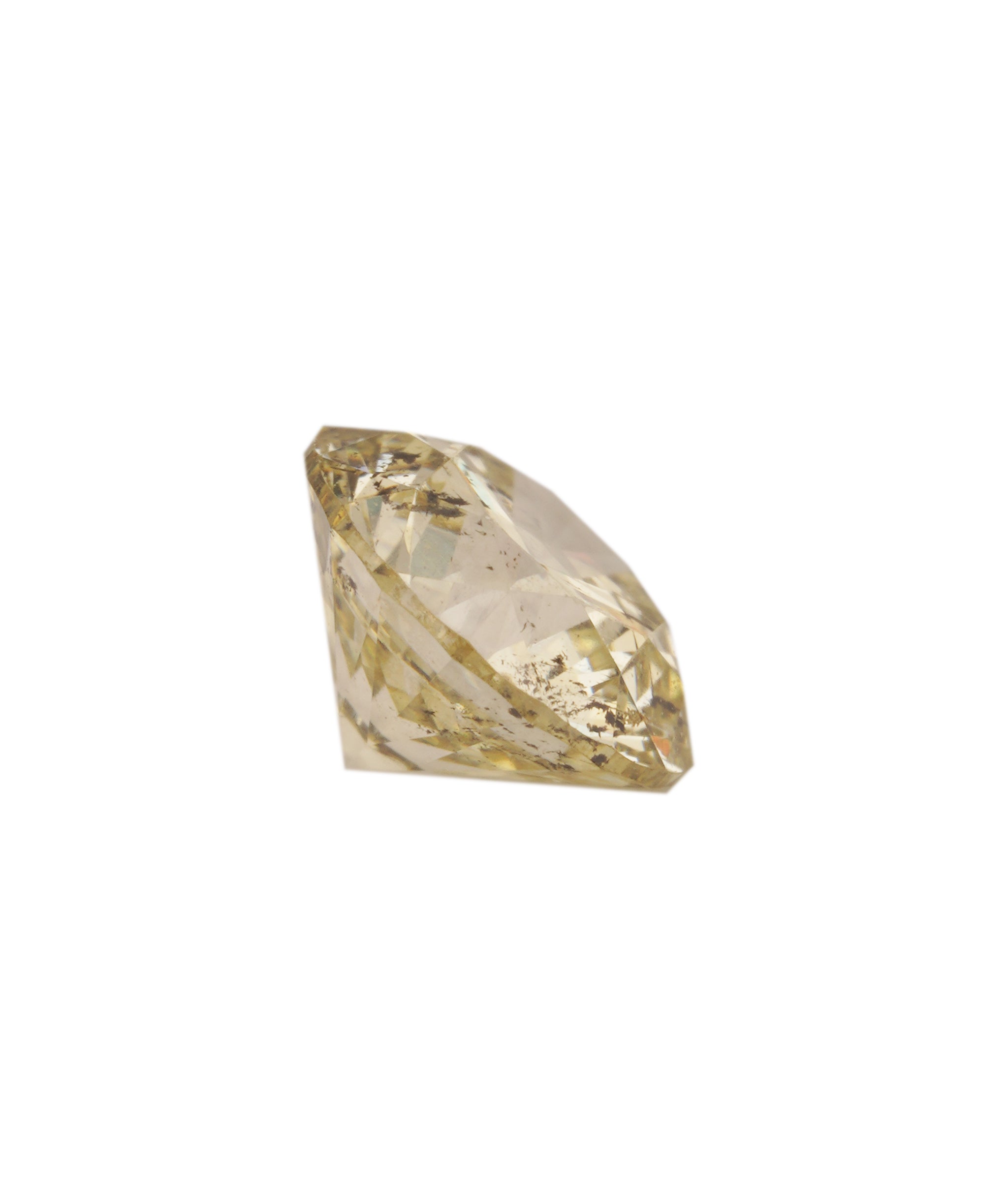0.57ct LIGHT GREEN ROUND DIAMOND ANC1781