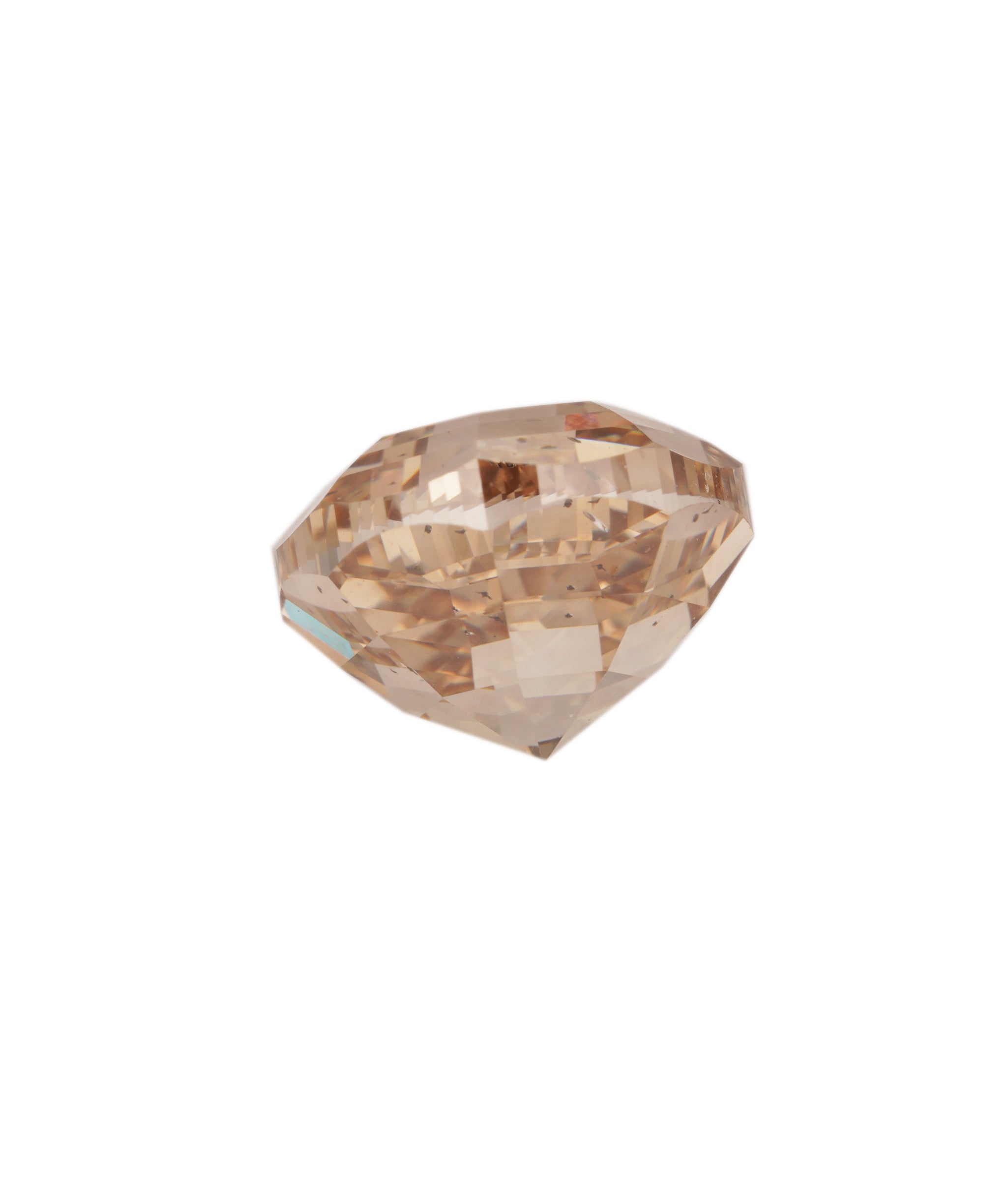 3.02ct PINK CHAMPAGNE ANTIQUE STEP CUT  DIAMOND ANC1811