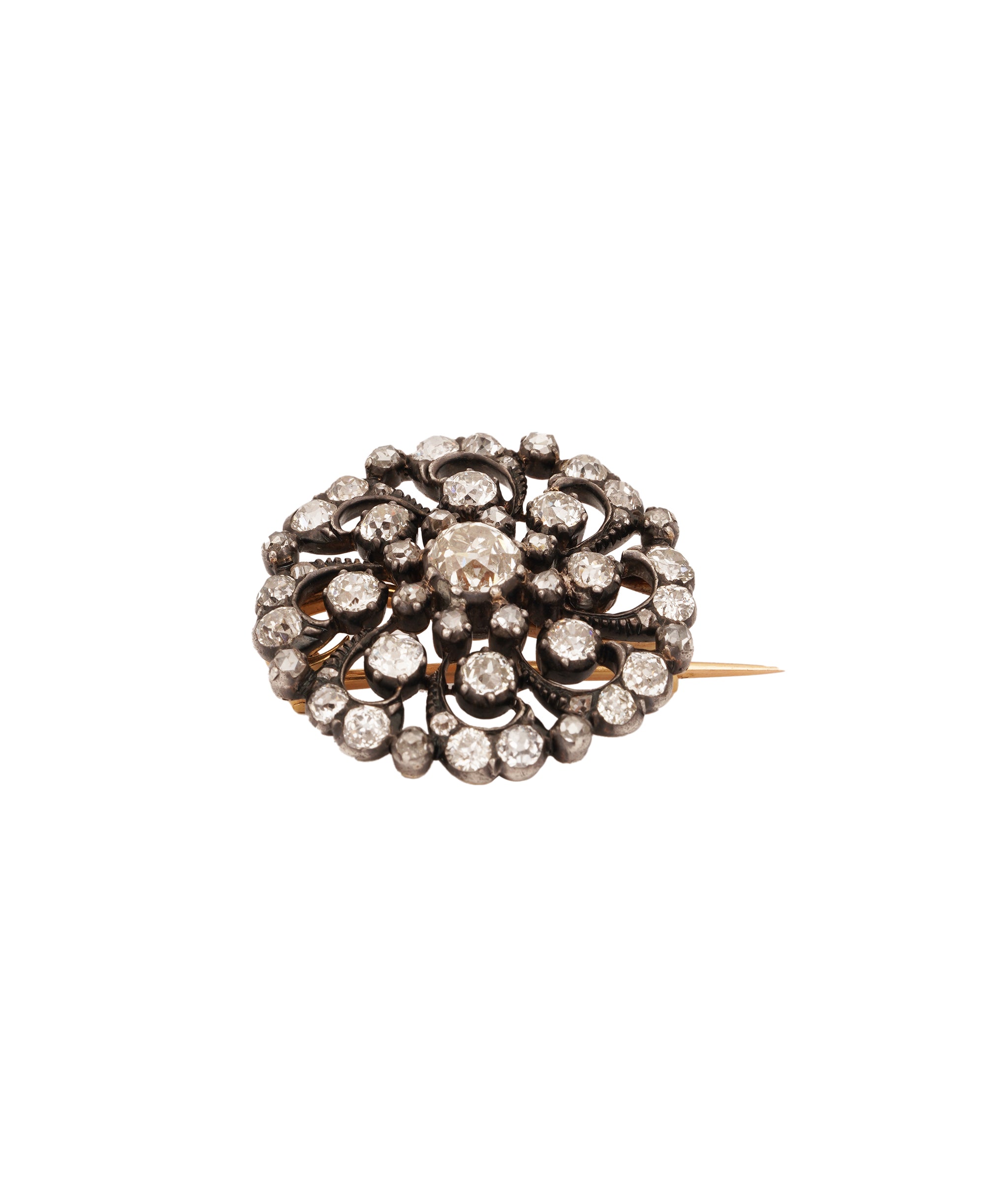Diamond Circular Brooch  WA21858