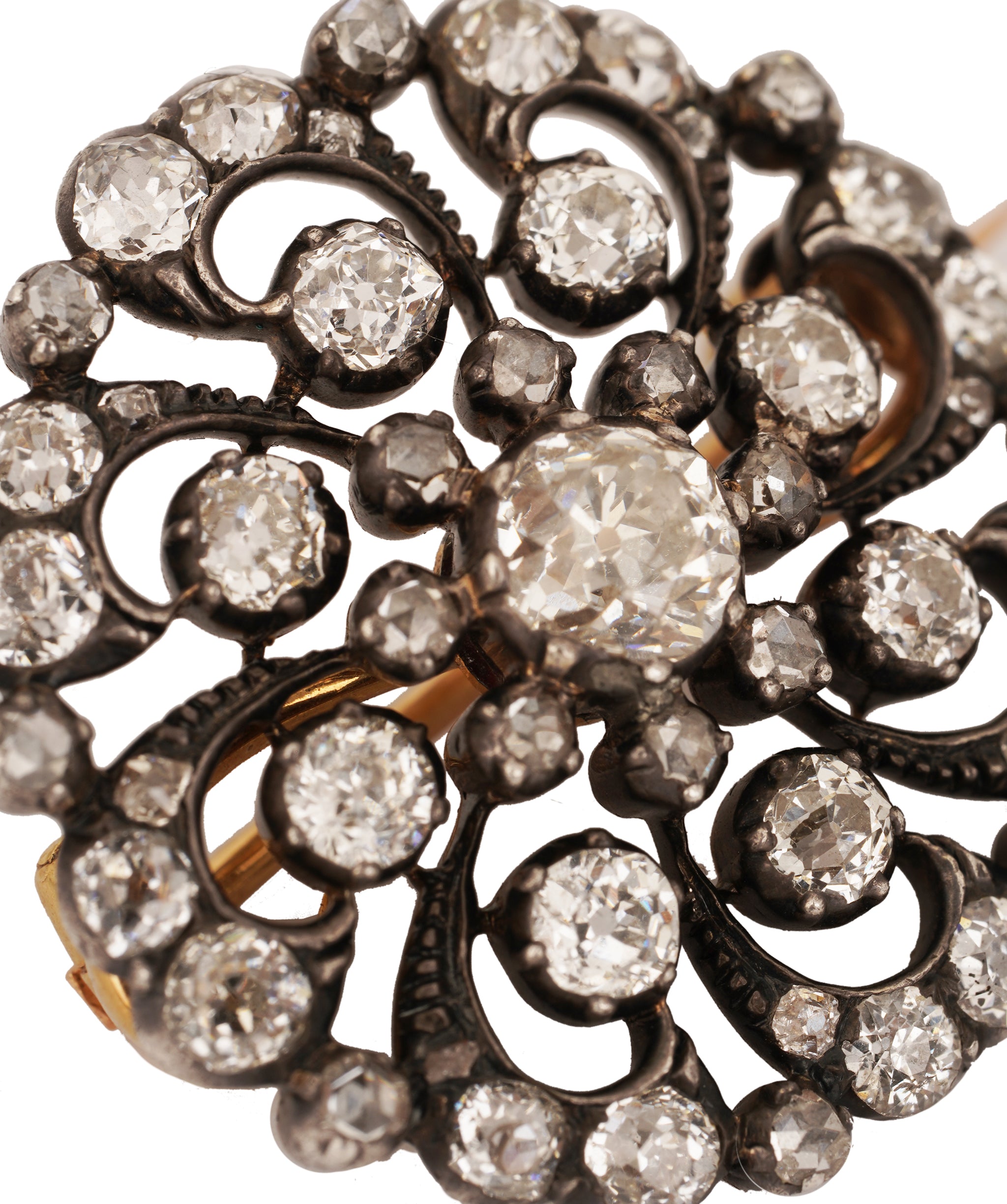 Diamond Circular Brooch  WA21858