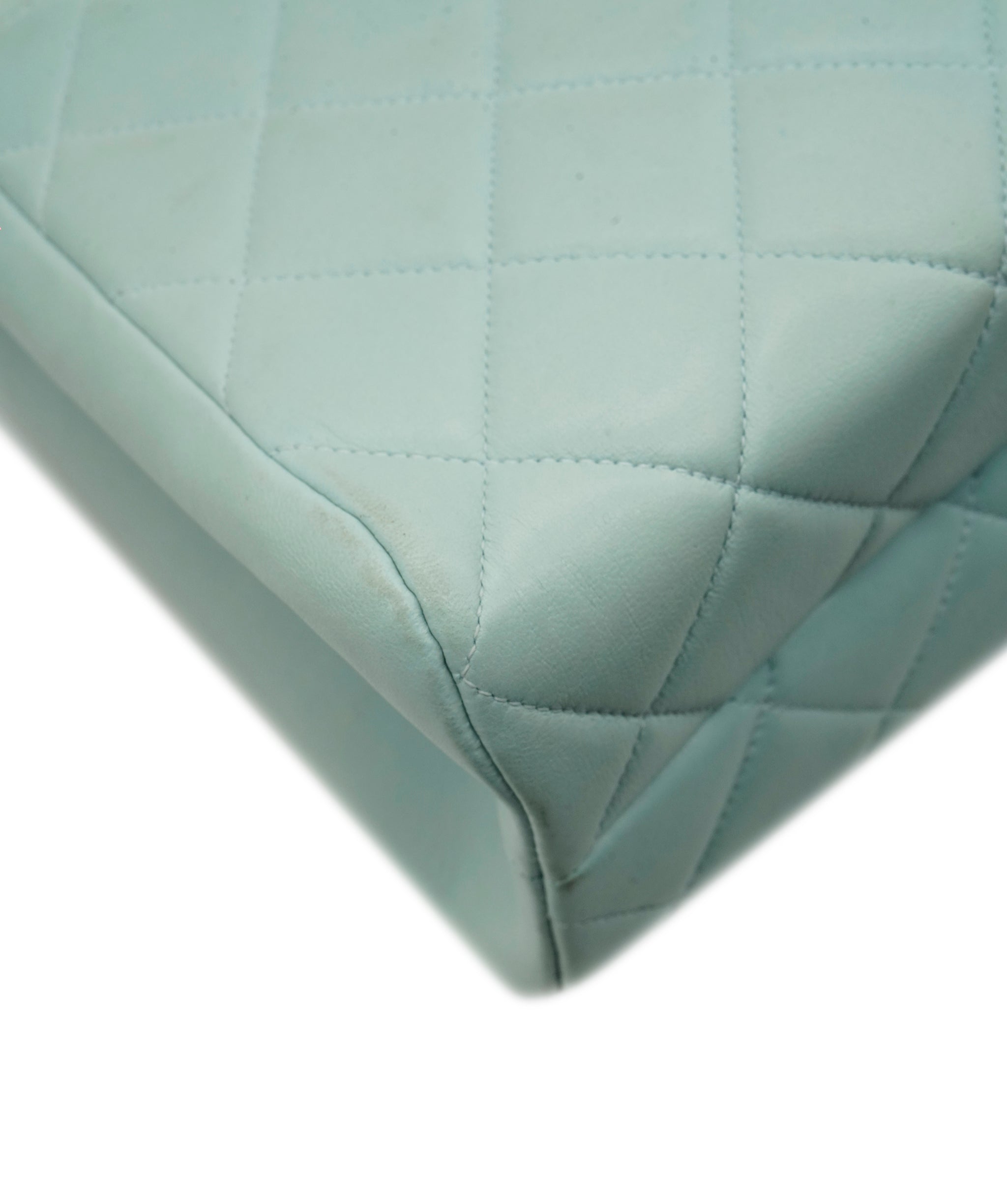 Chanel tiffany blue bag GHW AKC0086