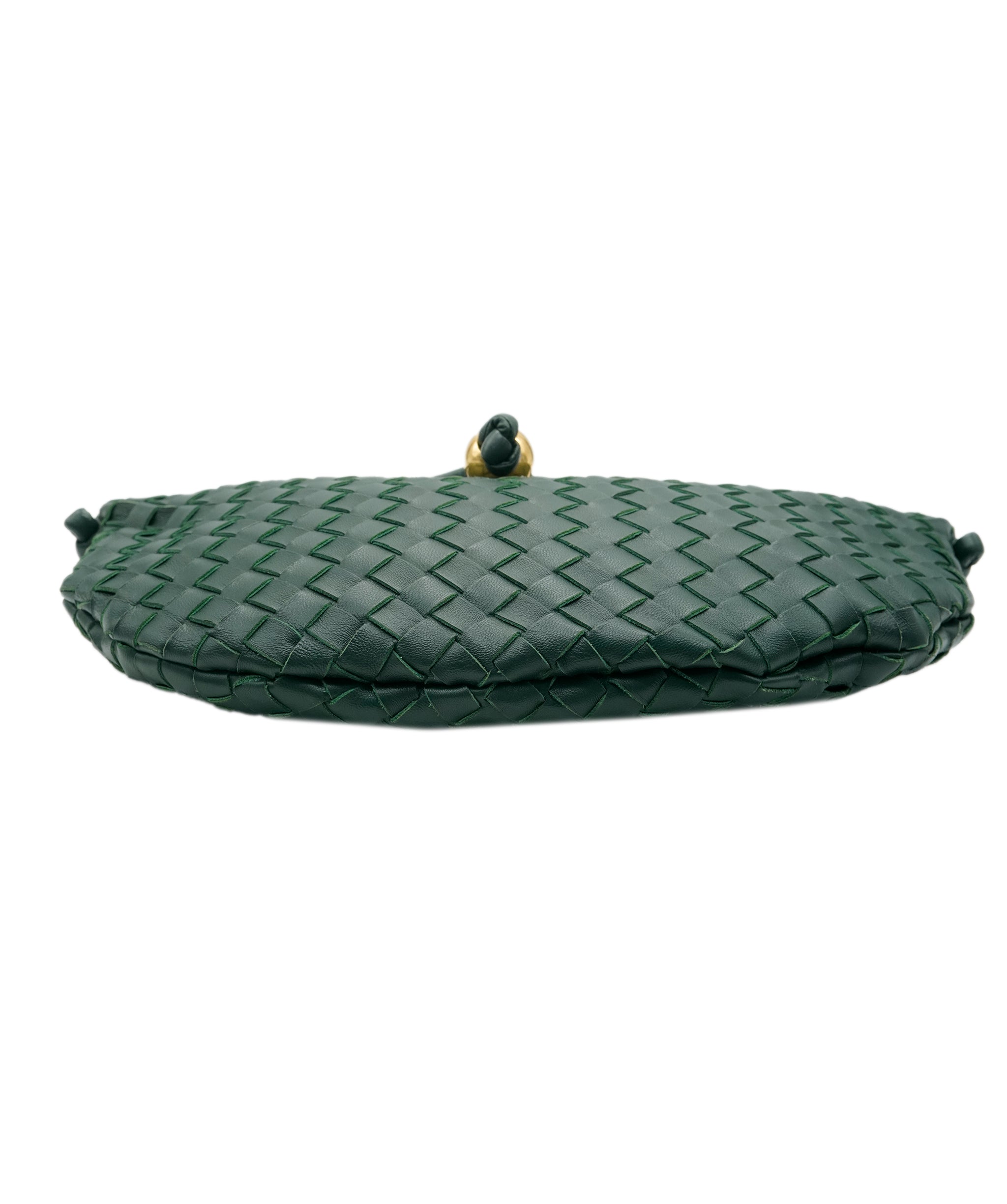 Bottega forest green large bag  AKC0093