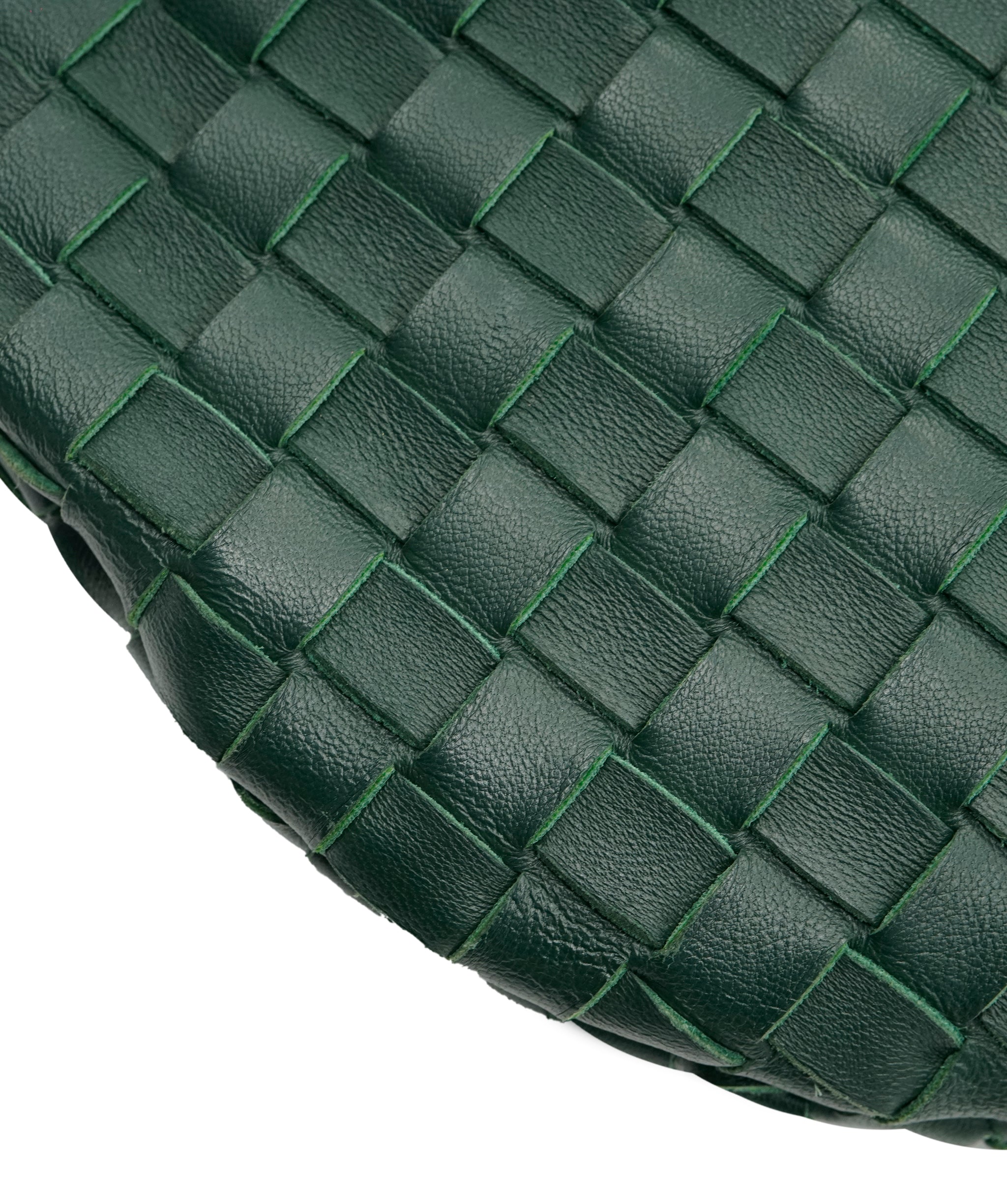 Bottega forest green large bag  AKC0093