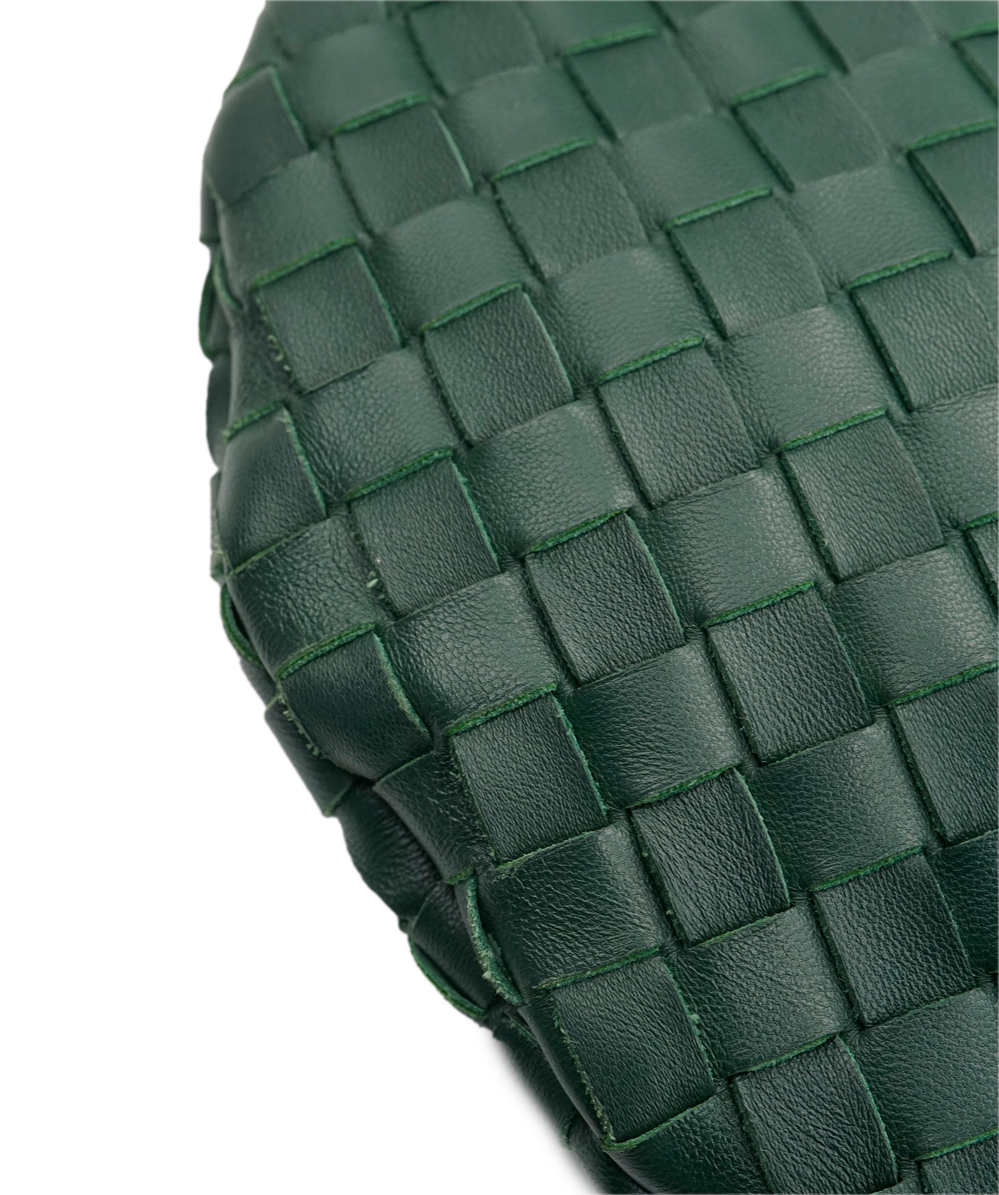 Bottega forest green large bag  AKC0093