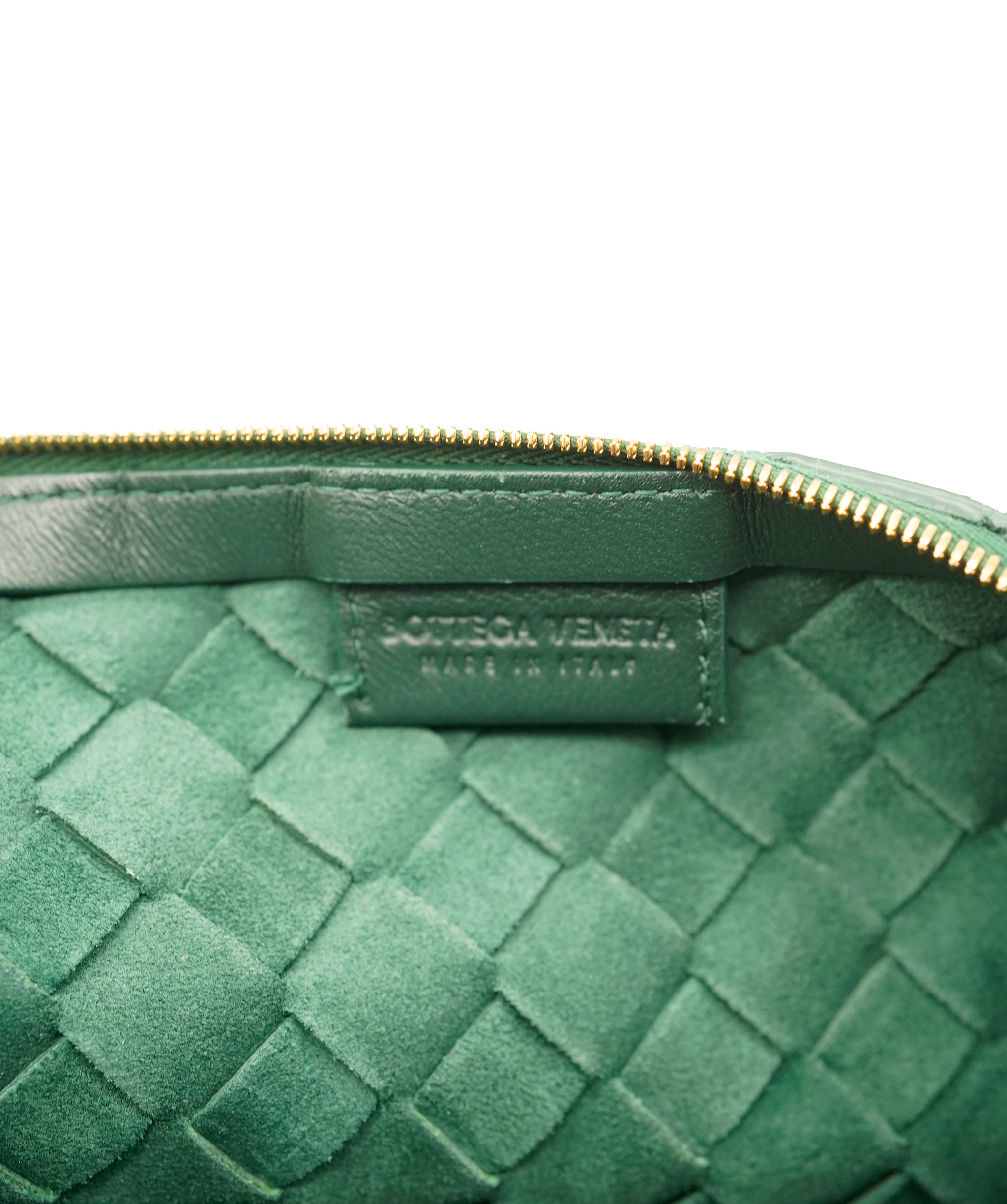 Bottega forest green large bag  AKC0093