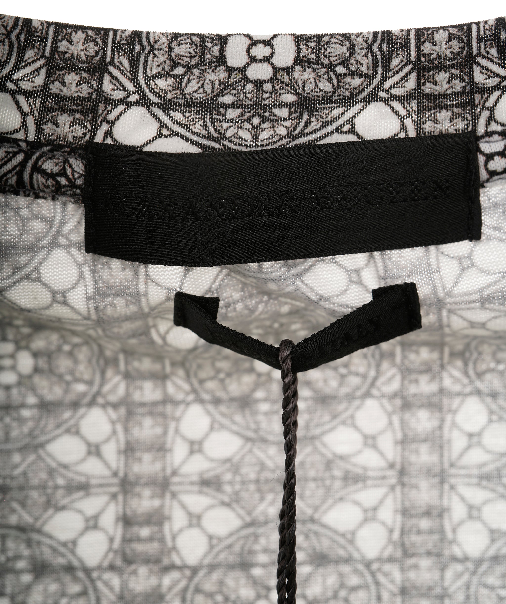 Alexader McQueen Black and White with Shadow Skull T-Shirt Size XL AKC0106