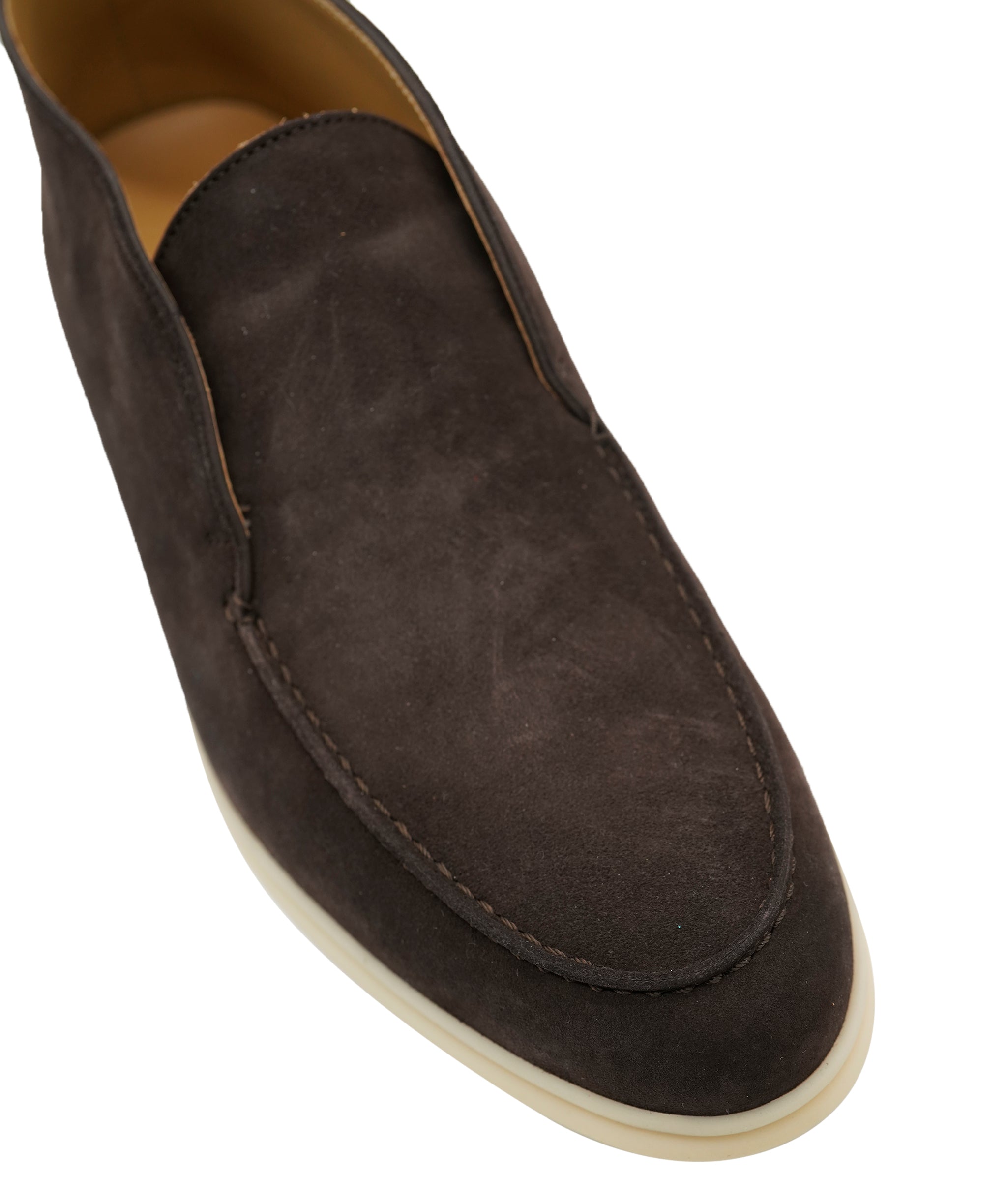 Loro Piana Suede Brown Boots 39.5 ALC3565