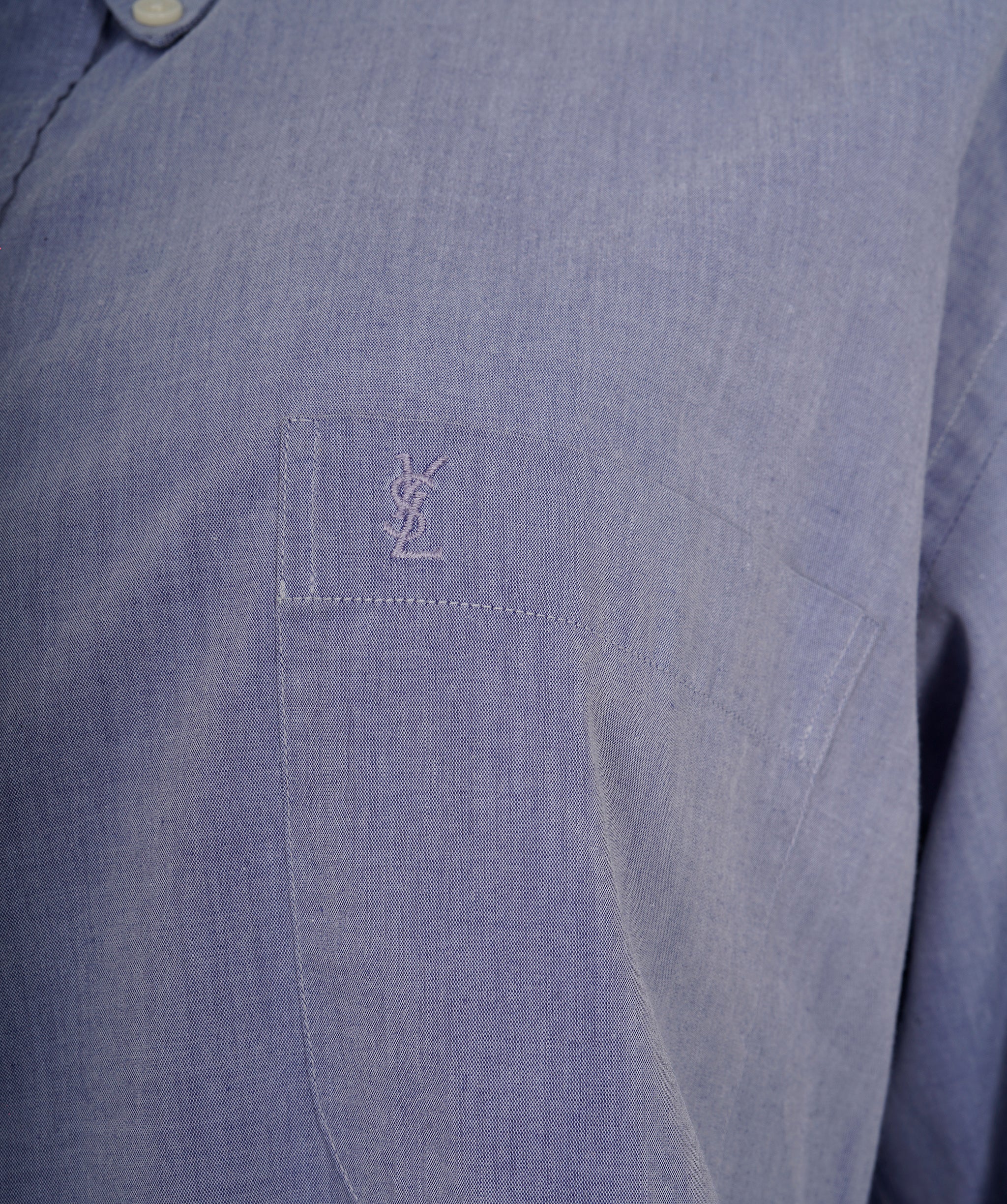 YSL Blue Logo Shirt  ALC3563