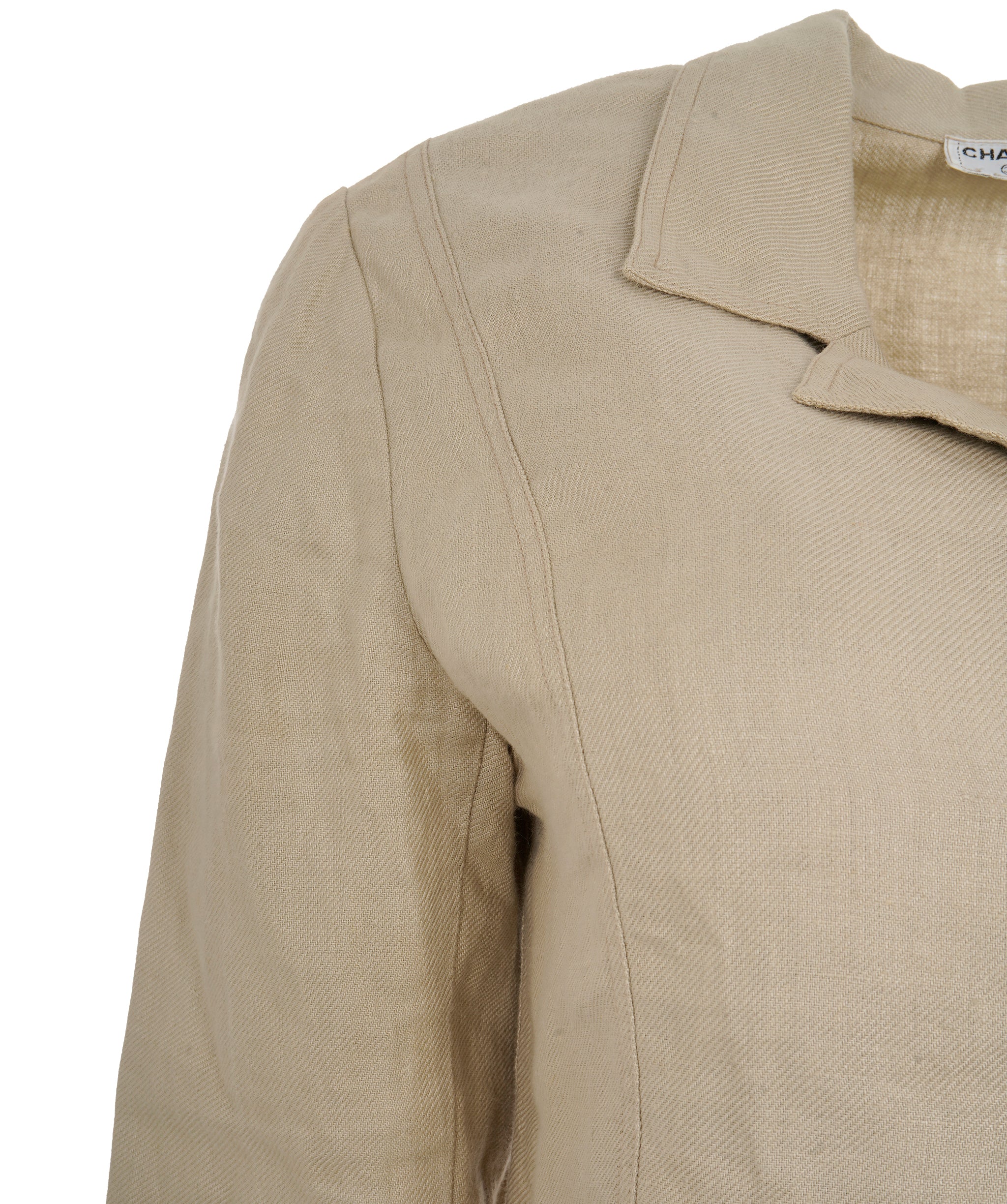 Chanel Linen Sunburst Style Buttons  ALC3562